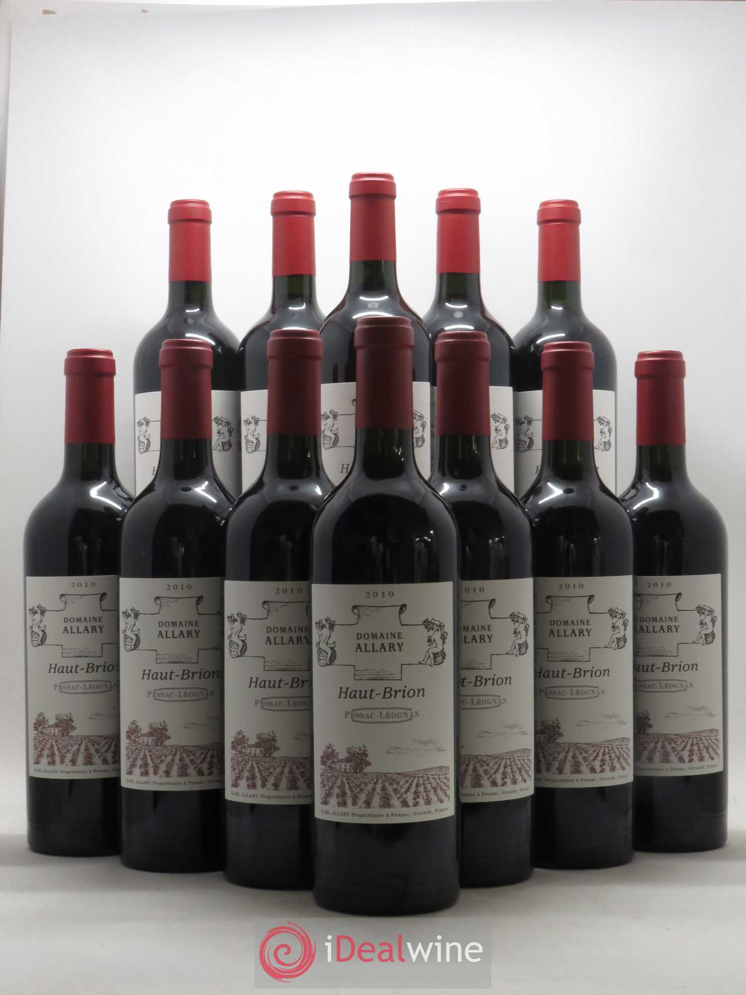 Domaine Allary Haut-Brion 2010 - Lot de 12 bouteilles - 0