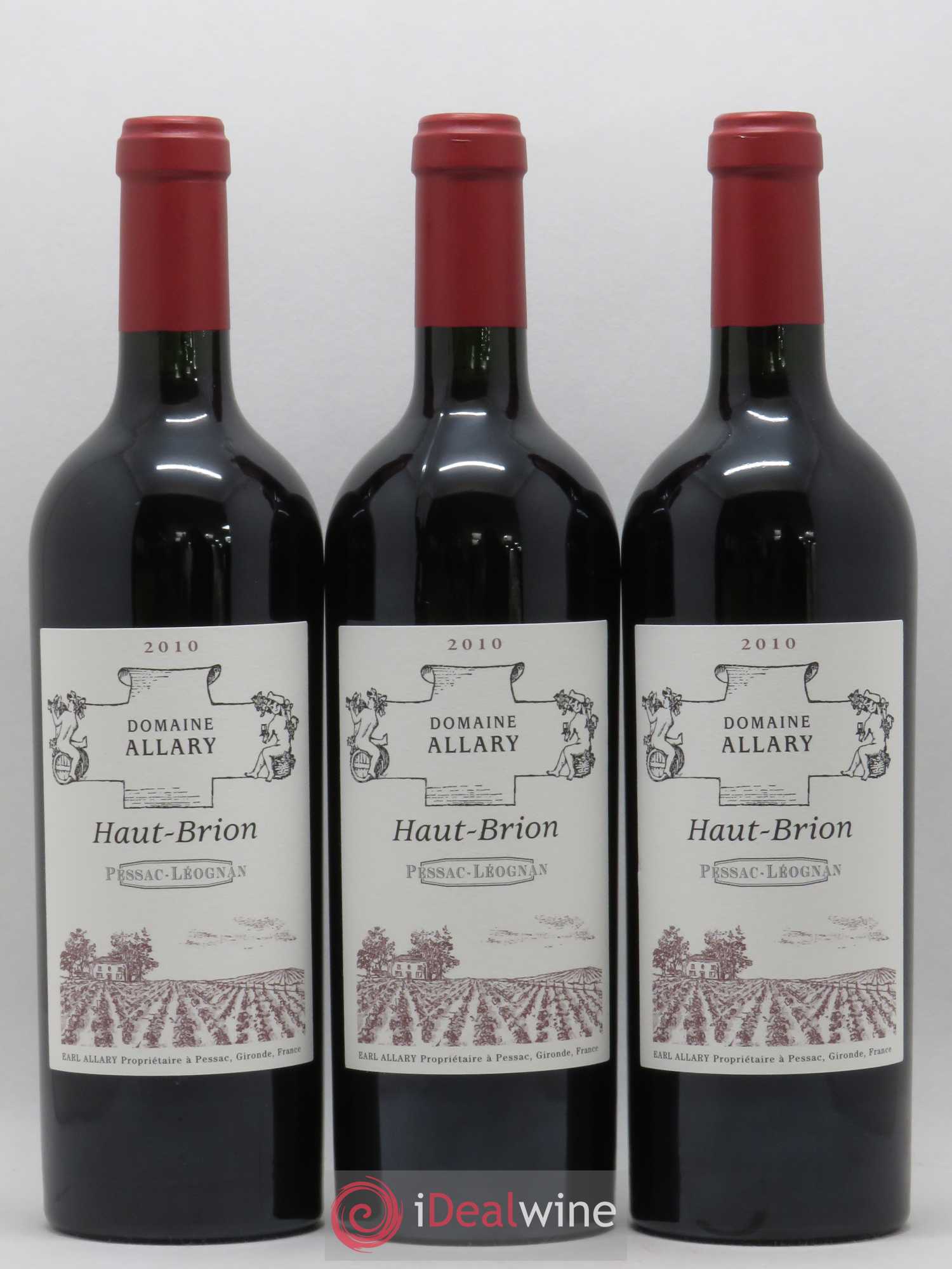 Domaine Allary Haut-Brion 2010 - Lot of 6 bottles - 1
