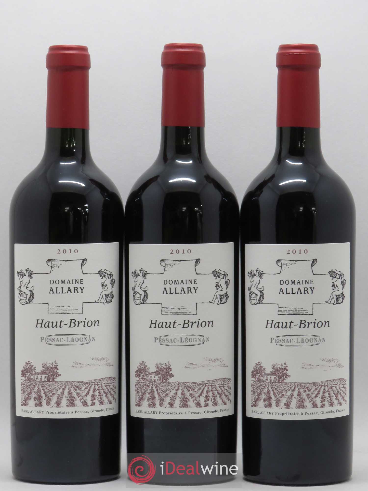 Domaine Allary Haut-Brion 2010 - Lot of 6 bottles - 3