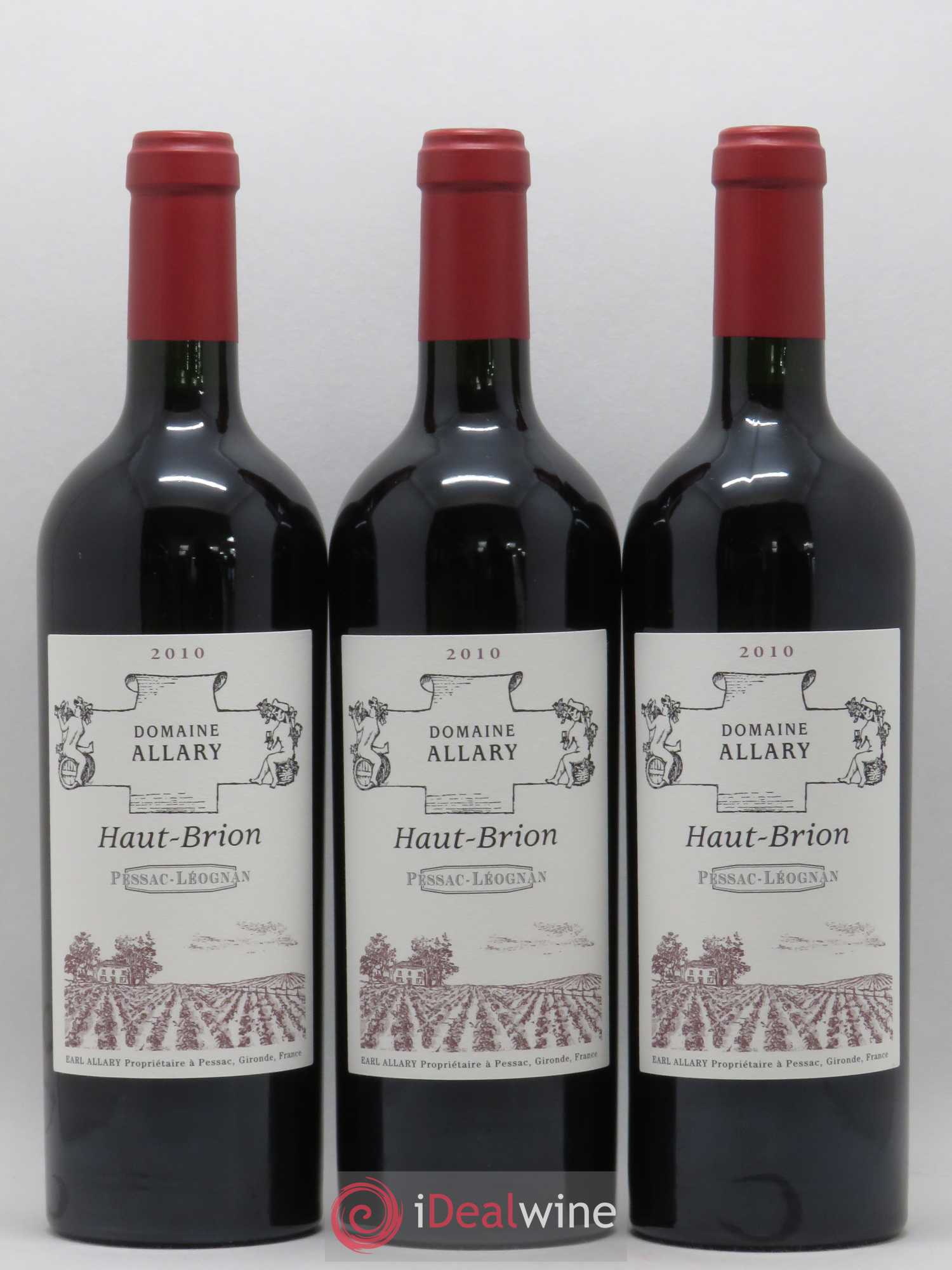 Domaine Allary Haut-Brion 2010 - Lot de 6 bouteilles - 1