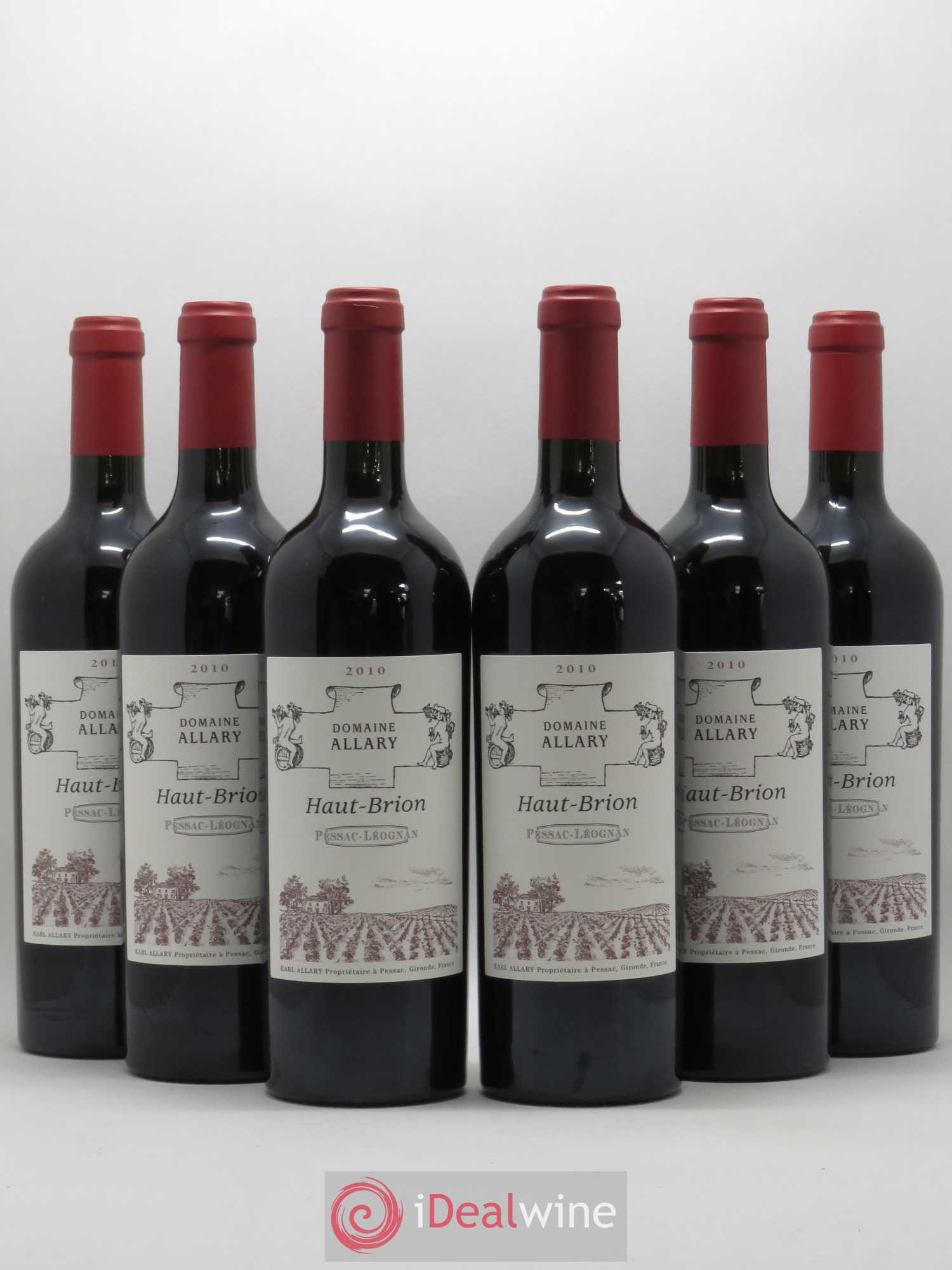 Domaine Allary Haut-Brion 2010 - Lot de 6 bouteilles - 0