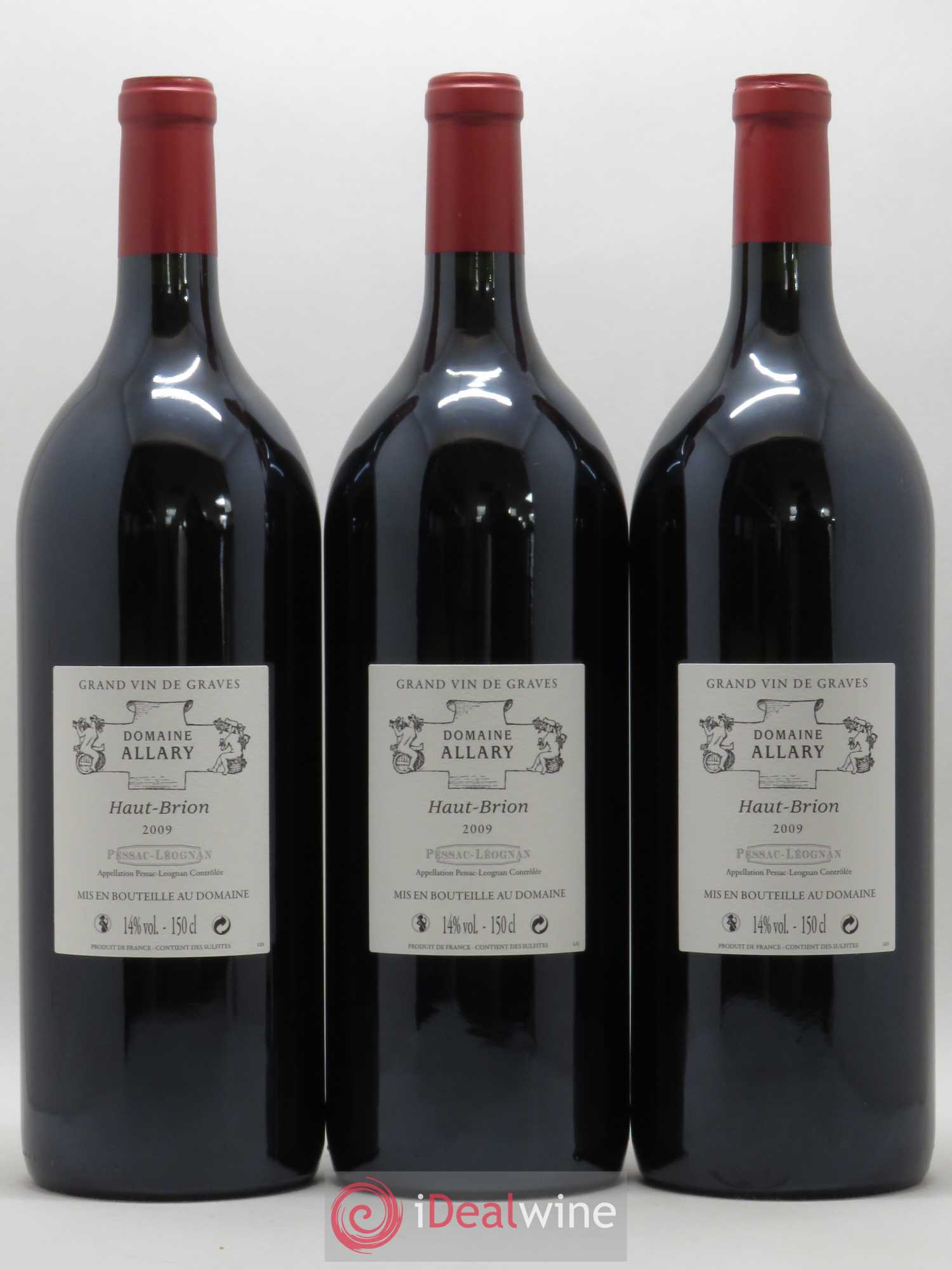 Domaine Allary Haut-Brion 2009 - Lot de 6 magnums - 2