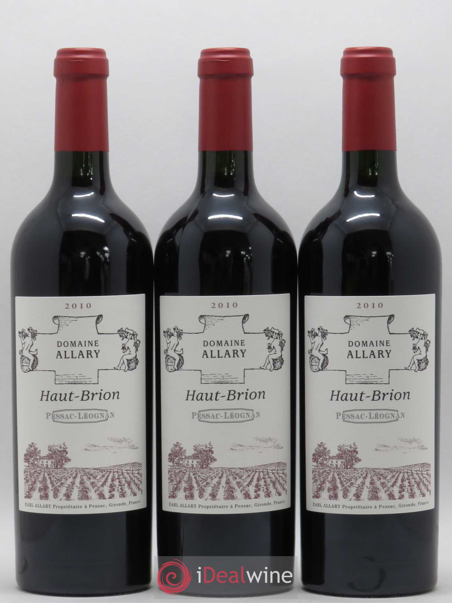 Domaine Allary Haut-Brion 2010 - Lot de 12 bouteilles - 1