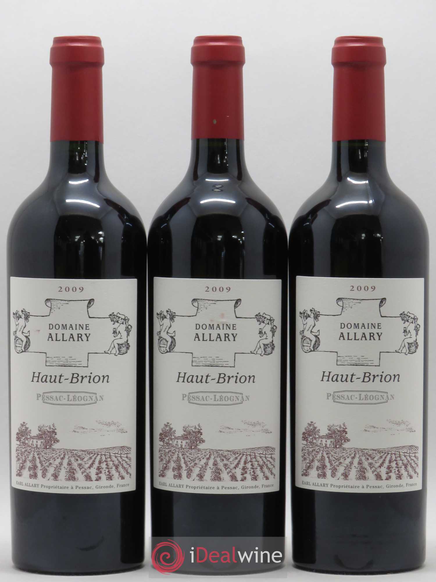 Domaine Allary Haut-Brion 2009 - Lot de 12 bouteilles - 1