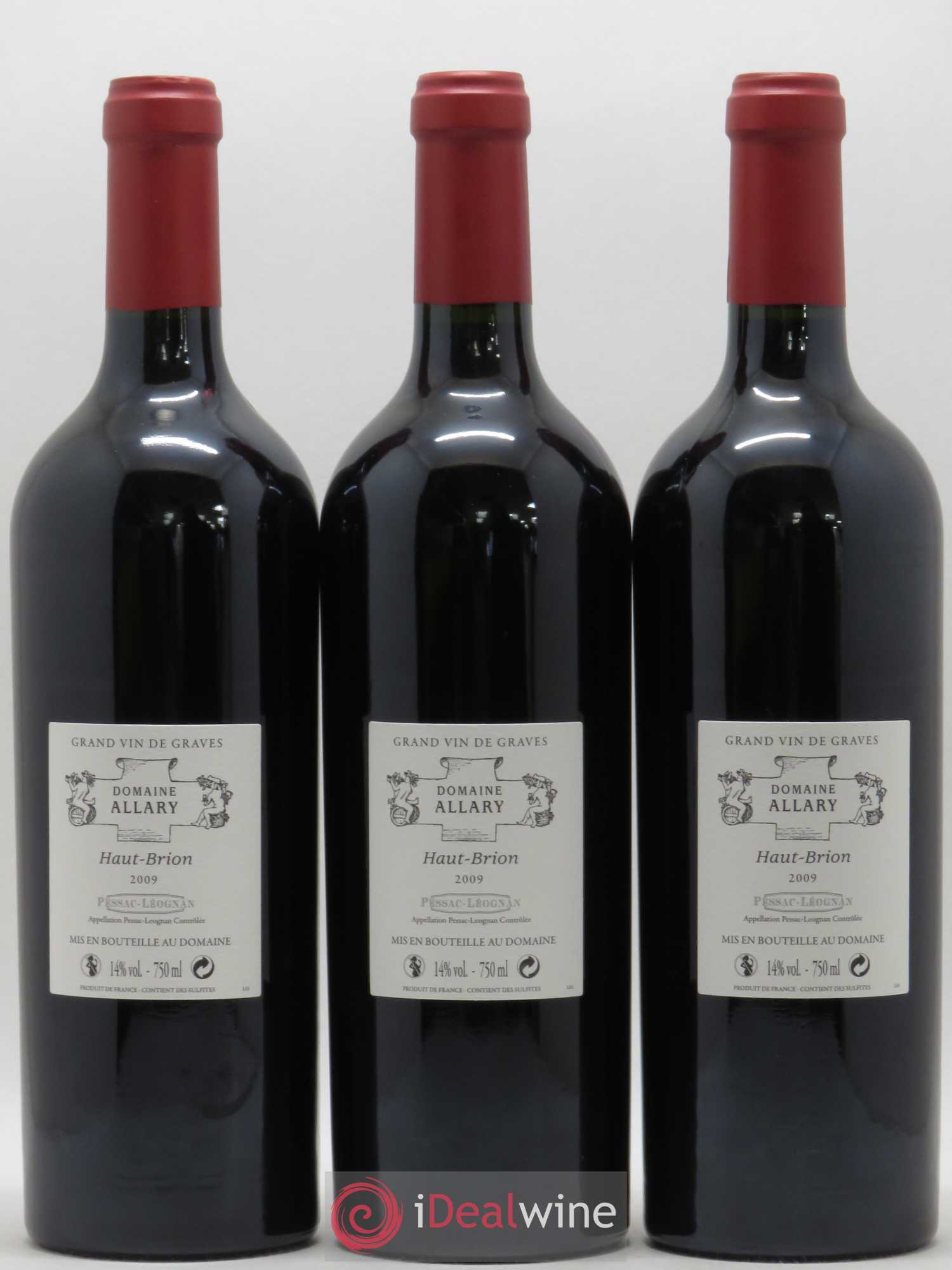 Domaine Allary Haut-Brion 2009 - Lot de 12 bouteilles - 8
