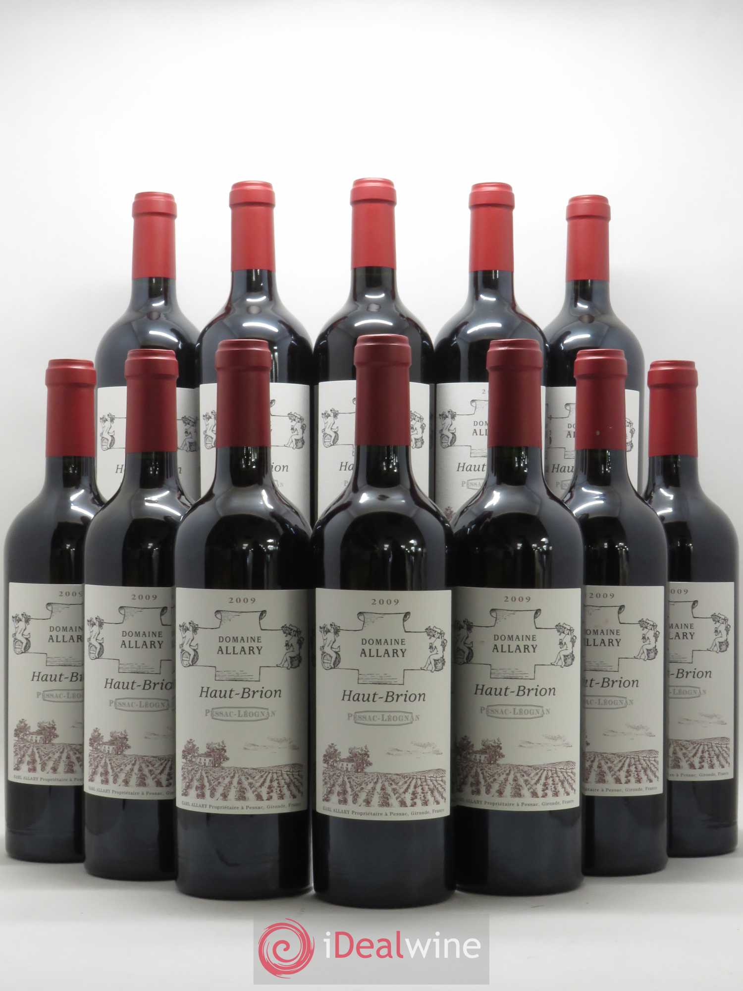 Domaine Allary Haut-Brion 2009 - Lot de 12 bouteilles - 0