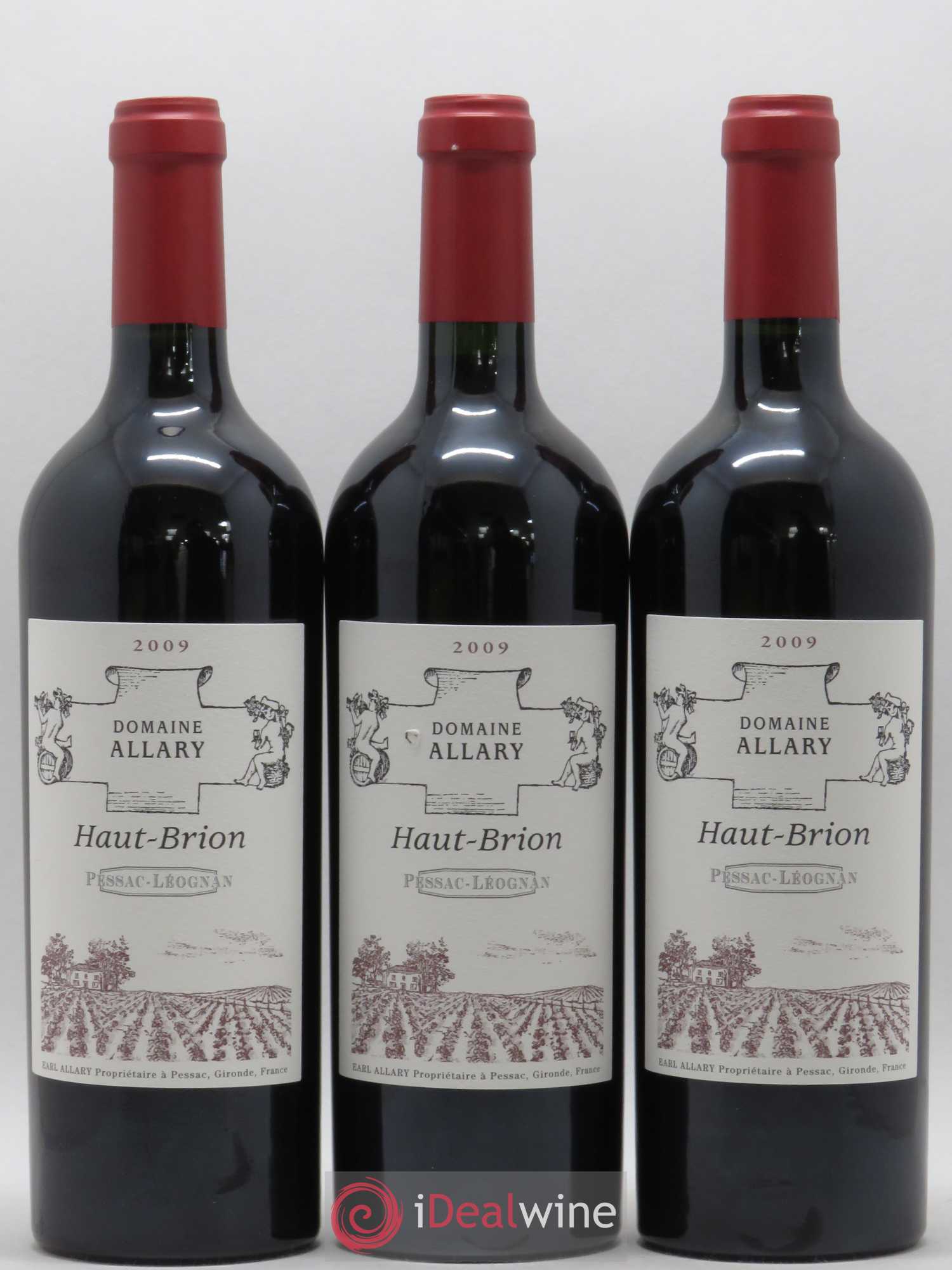 Domaine Allary Haut-Brion 2009 - Lot de 12 bouteilles - 1