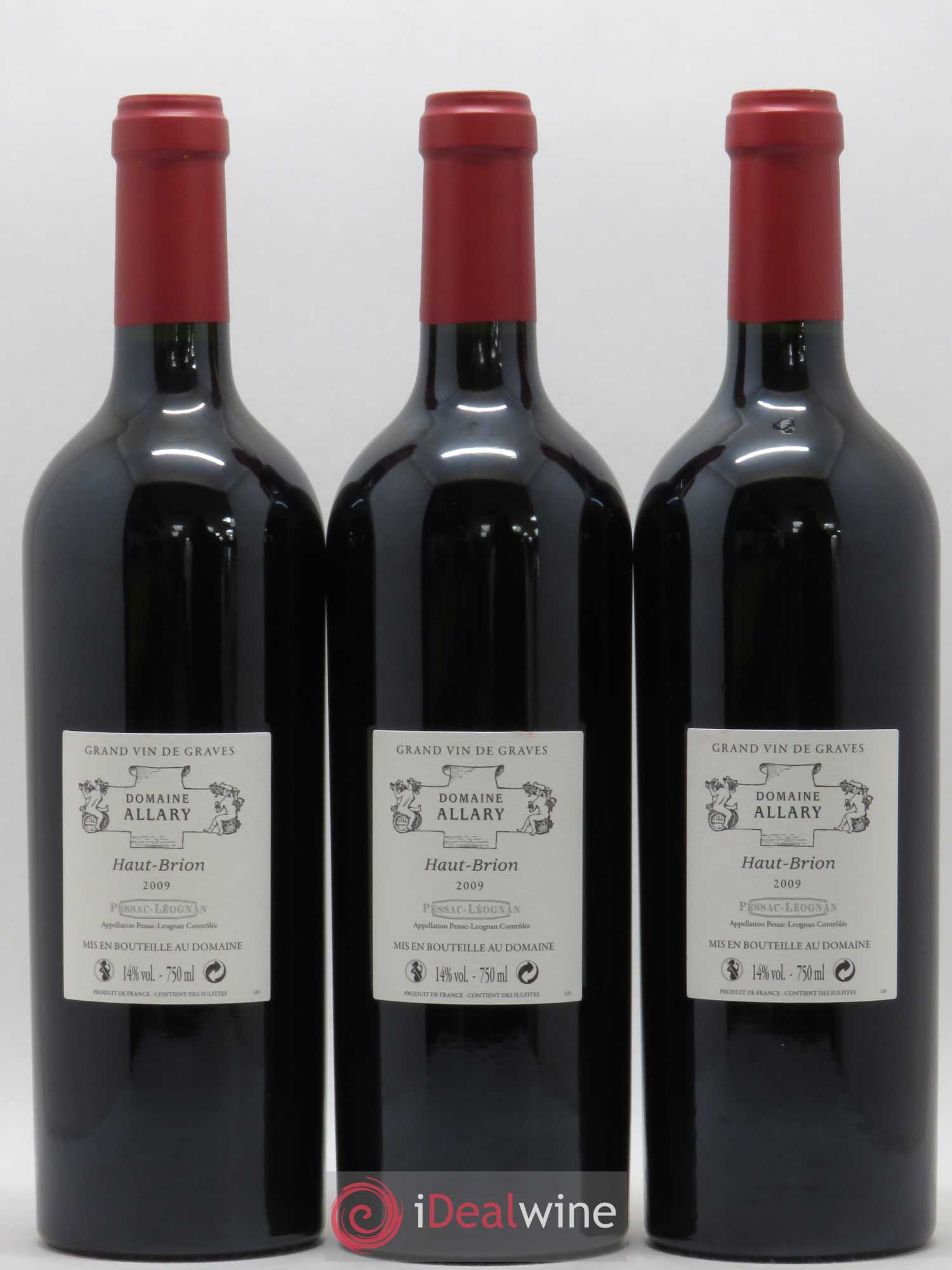 Domaine Allary Haut-Brion 2009 - Lot de 12 bouteilles - 4