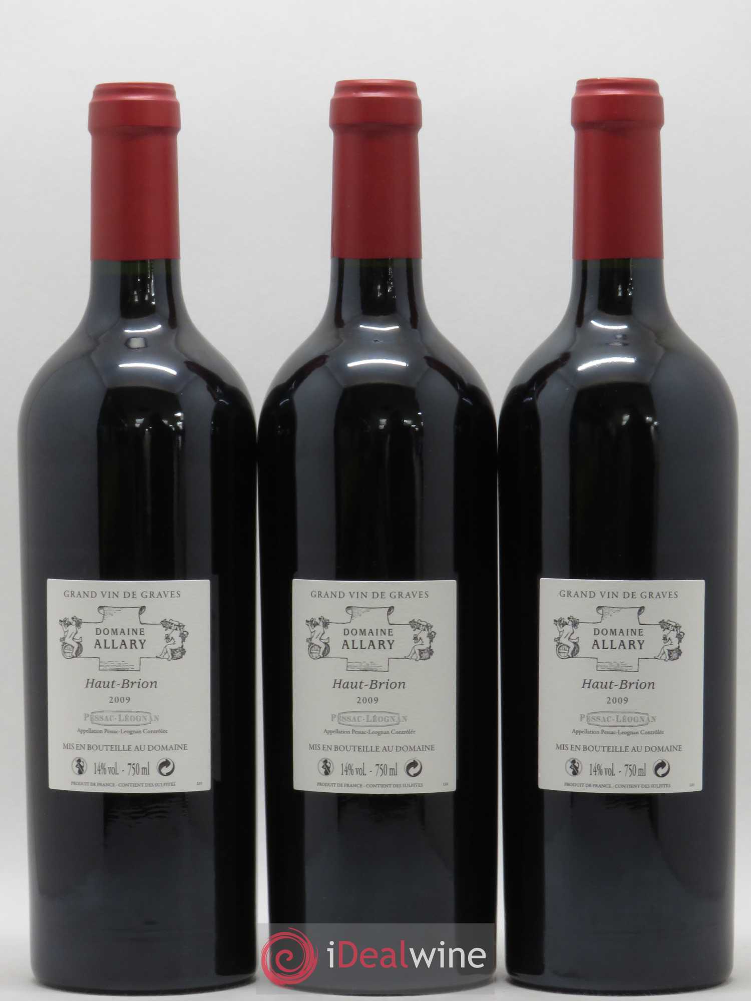 Domaine Allary Haut-Brion 2009 - Lot de 12 bouteilles - 8