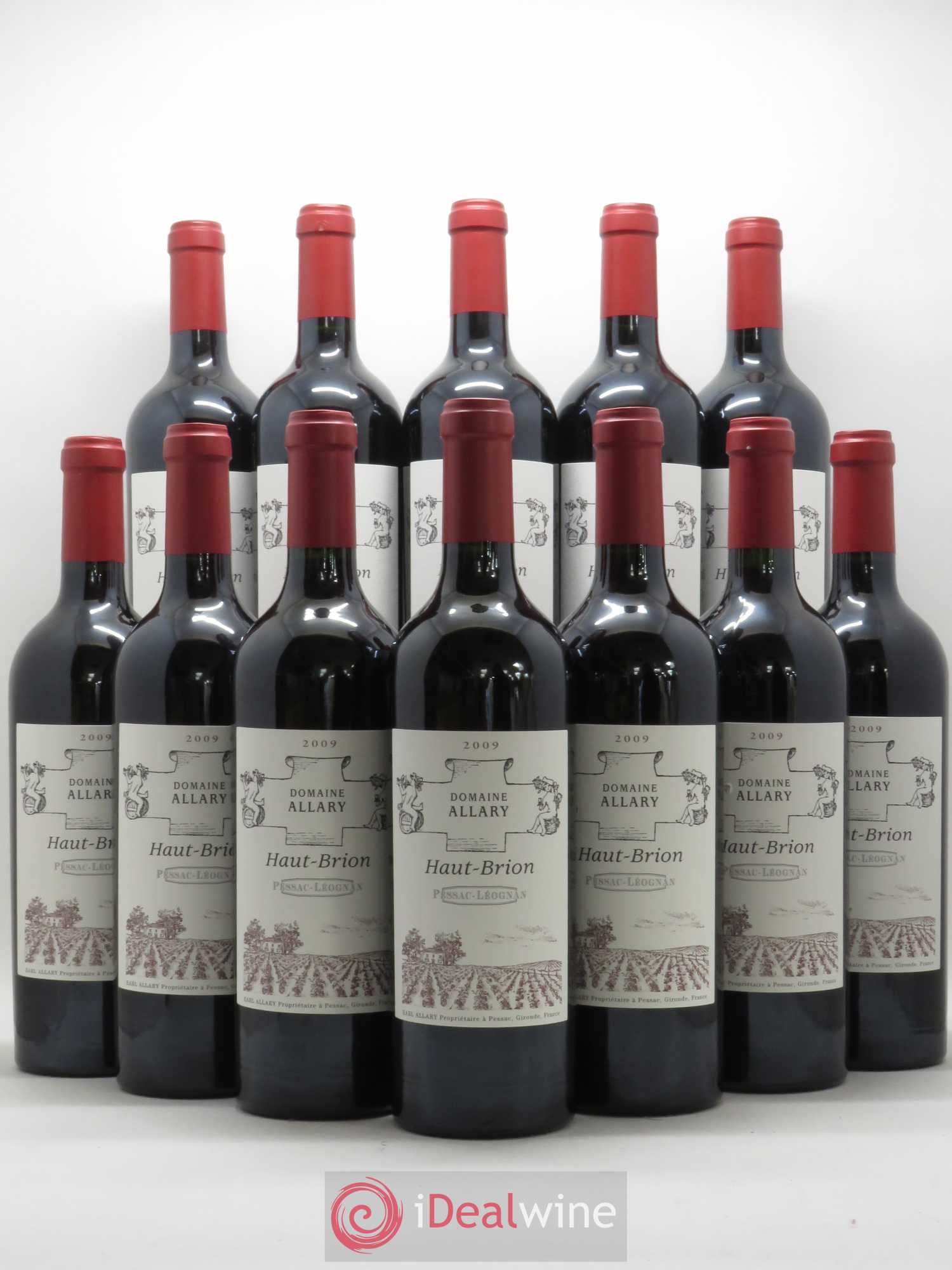 Domaine Allary Haut-Brion 2009 - Lot de 12 bouteilles - 0