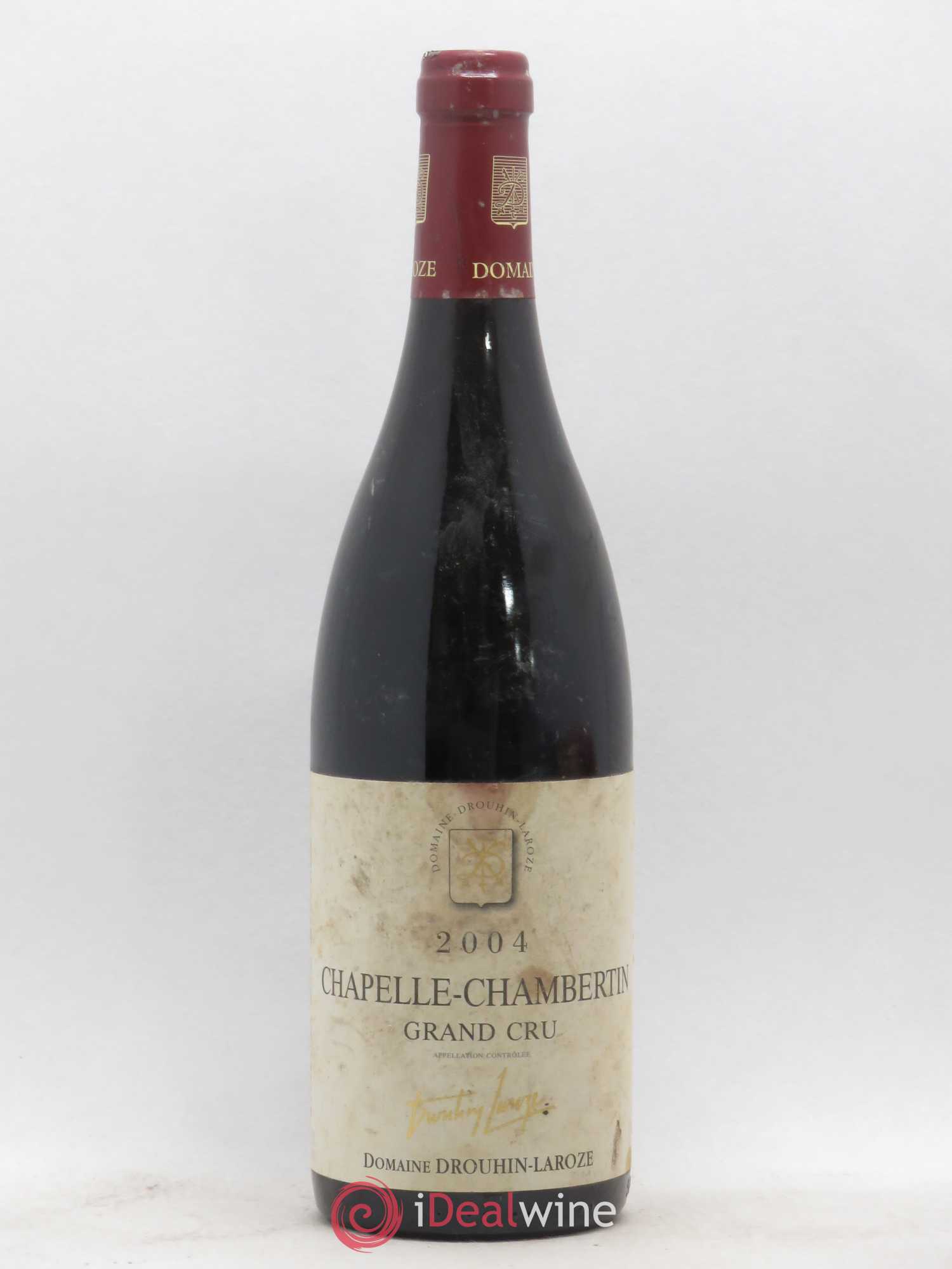 Chapelle-Chambertin Grand Cru Domaine Drouhin-Laroze 2004 - Lot de 1 bouteille - 0