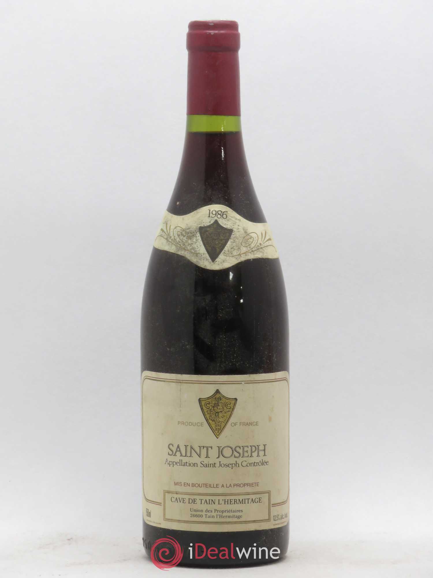 Saint-Joseph Cave de Tain 1986 - Lot de 1 bouteille - 0