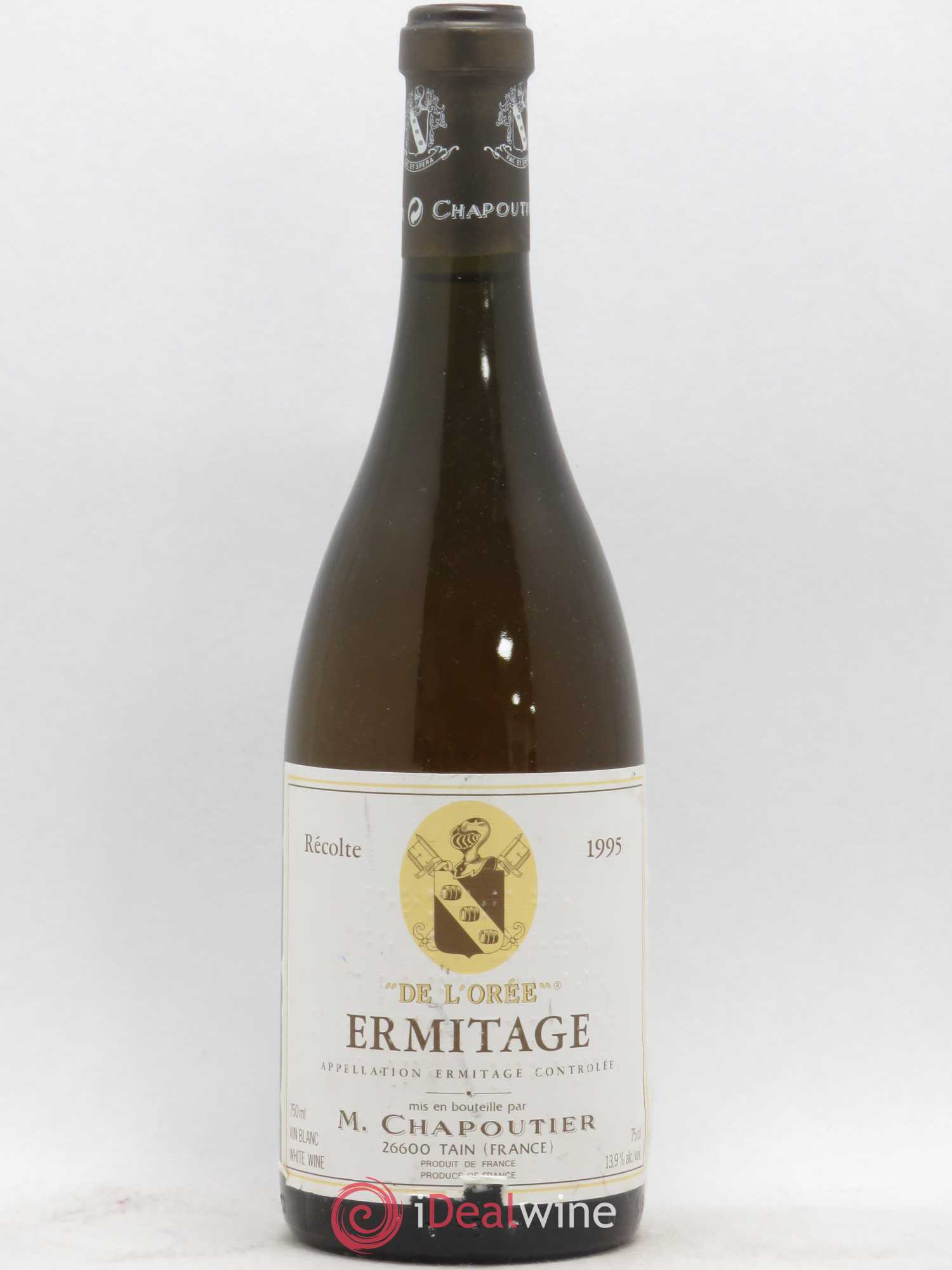 Hermitage Ermitage de l'Orée Chapoutier 1995 - Lot de 1 bouteille - 0