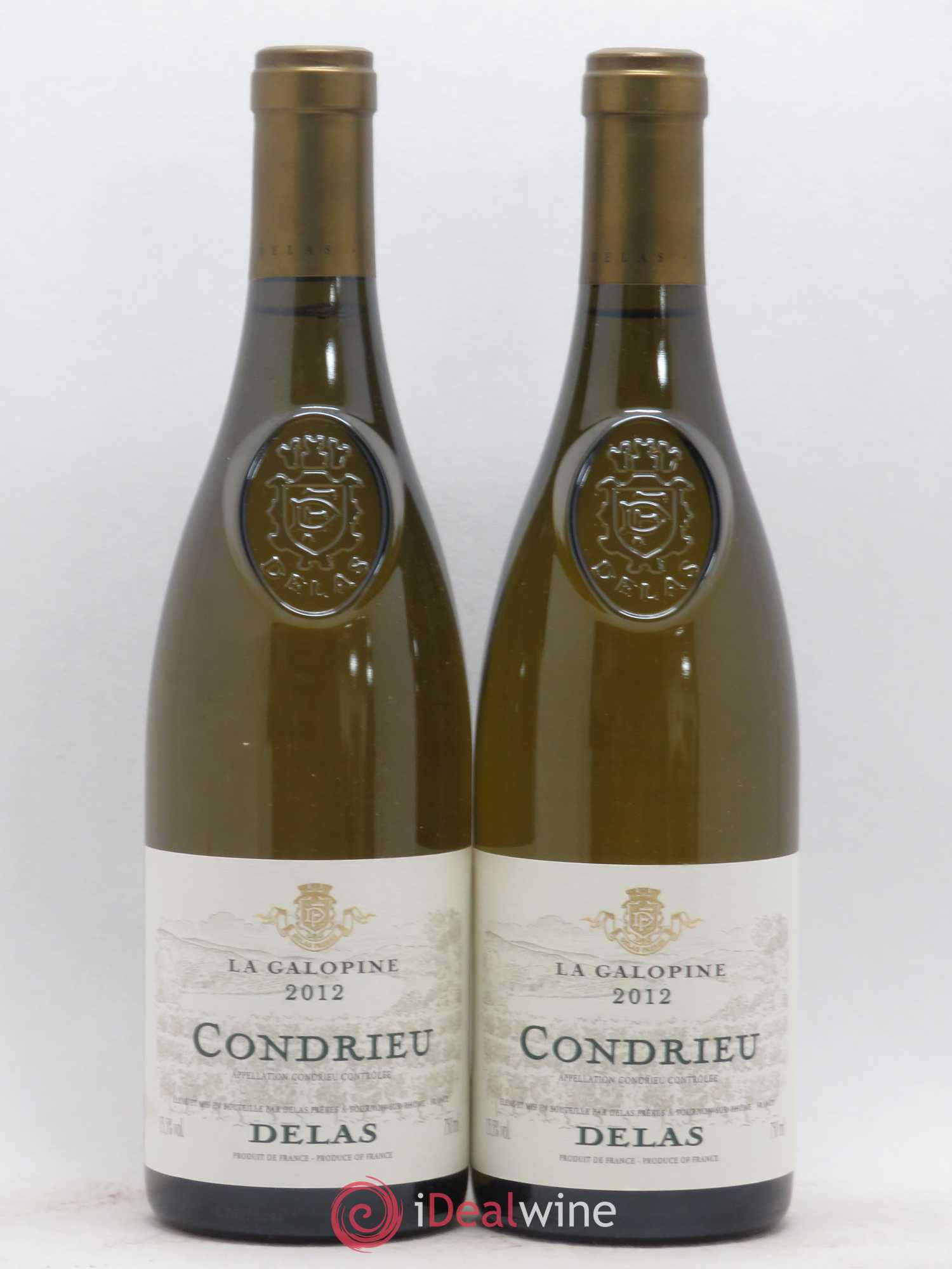 Condrieu La Galopine Delas Frères 2012 - Lot de 2 bouteilles - 0
