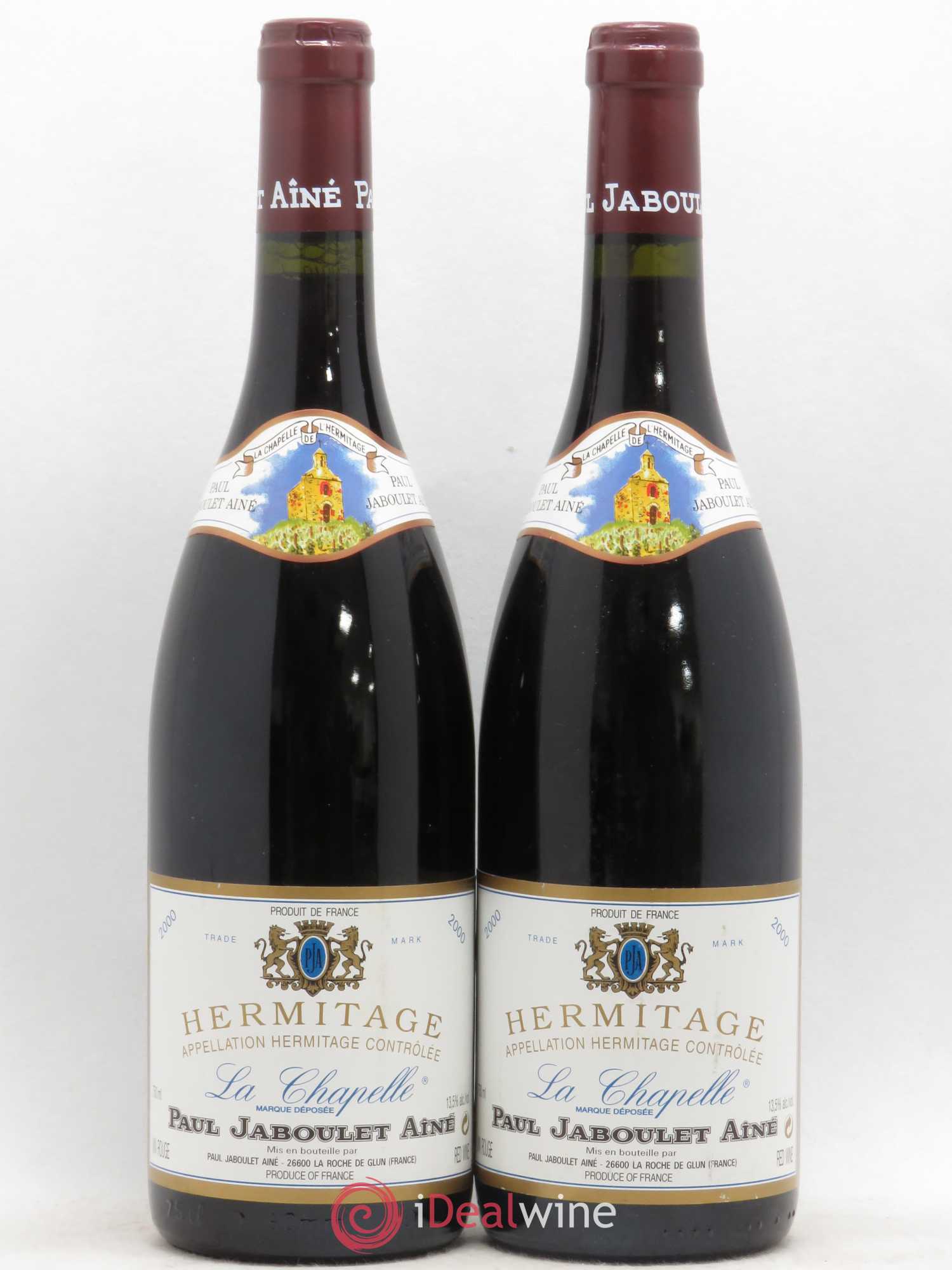 Hermitage La Chapelle Paul Jaboulet Ainé 2000 - Lot de 2 bouteilles - 0