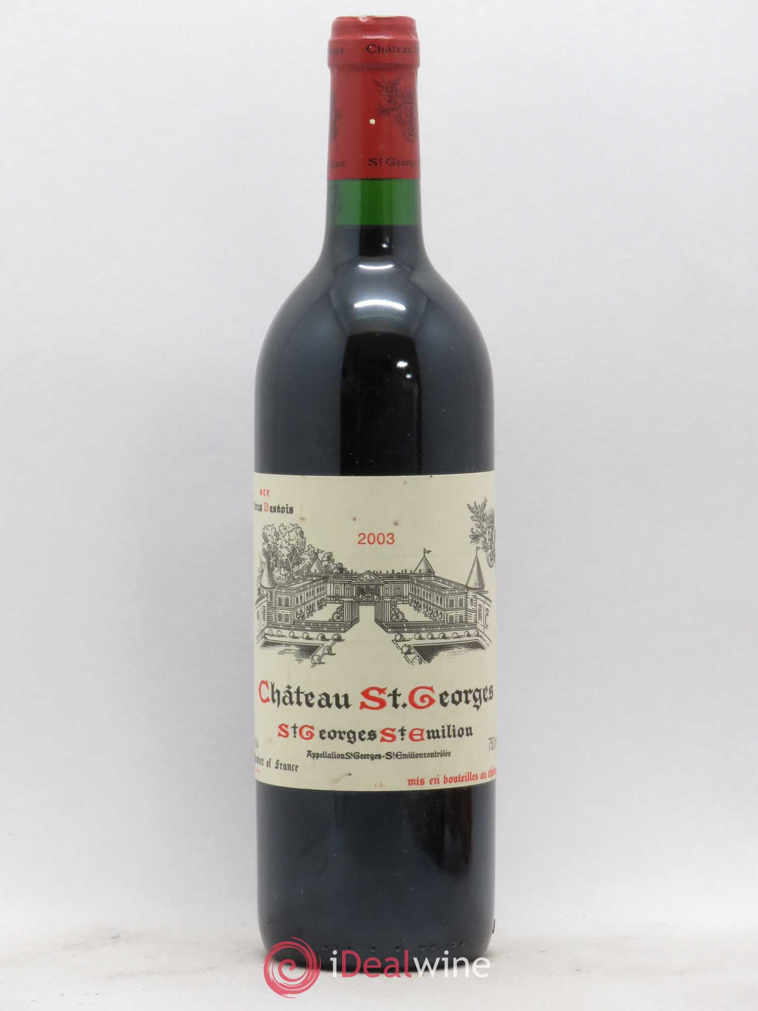 Château Saint-Georges 2003 - Lot de 1 bouteille - 0