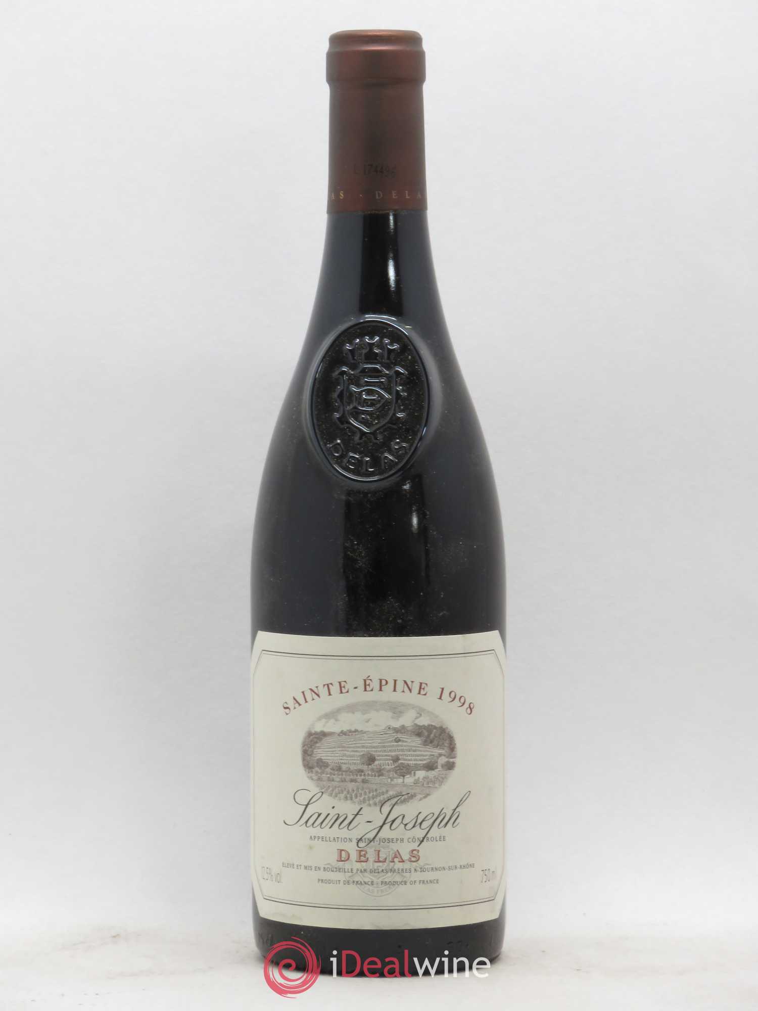 Saint-Joseph Sainte-Epine Delas Frères 1998 - Lot de 1 bouteille - 0