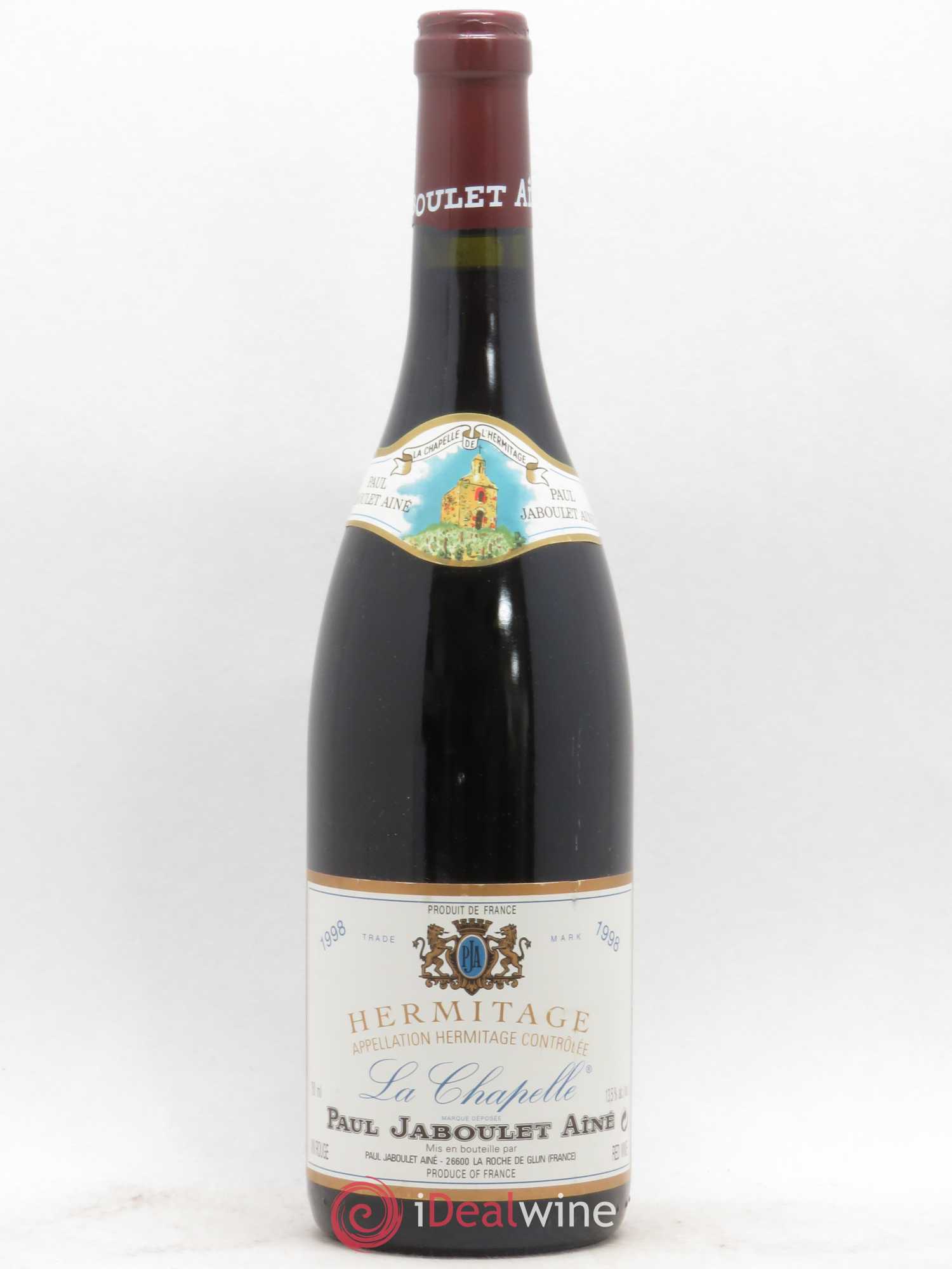Hermitage La Chapelle Paul Jaboulet Ainé 1998 - Lot de 1 bouteille - 0