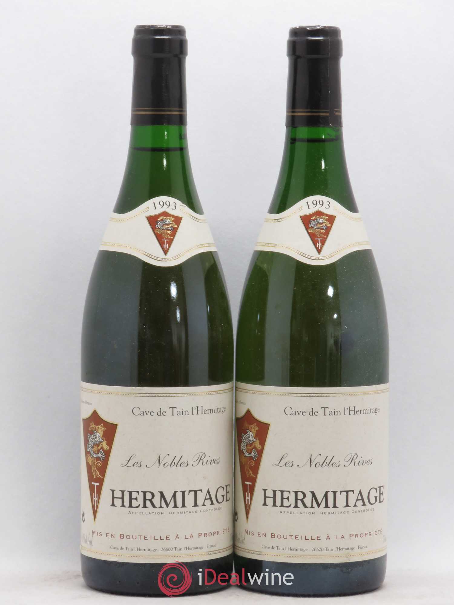 Hermitage Les Nobles Rives Cave de Tain L'Hermitage 1993 - Posten von 2 Flaschen - 0