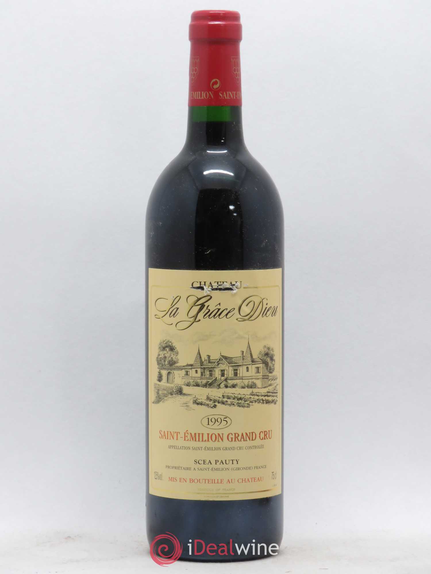 Château la Grâce Dieu 1995 - Lot de 1 bouteille - 0