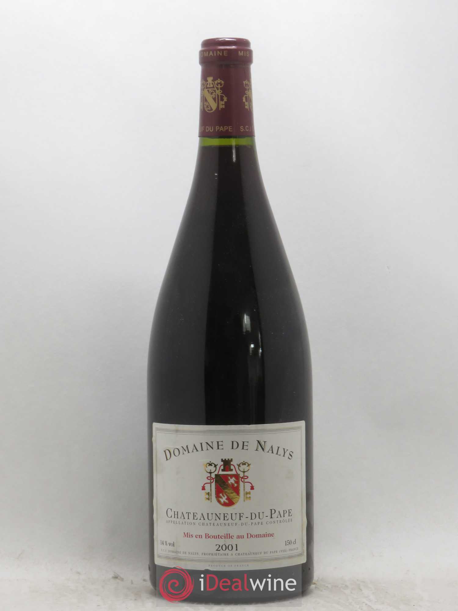 Châteauneuf-du-Pape Domaine de Nalys 2001 - Lot de 1 magnum - 0