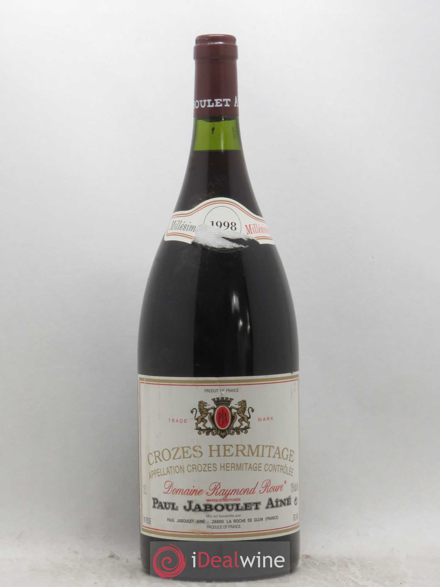Crozes-Hermitage Domaine Raymond Roure Jaboulet 1998 - Lot de 1 magnum - 0