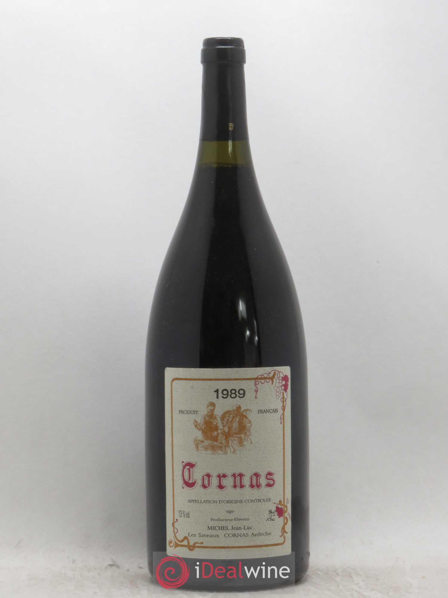 Cornas Jean-Luc Michel 1989 - Posten von 1 Magnum - 0