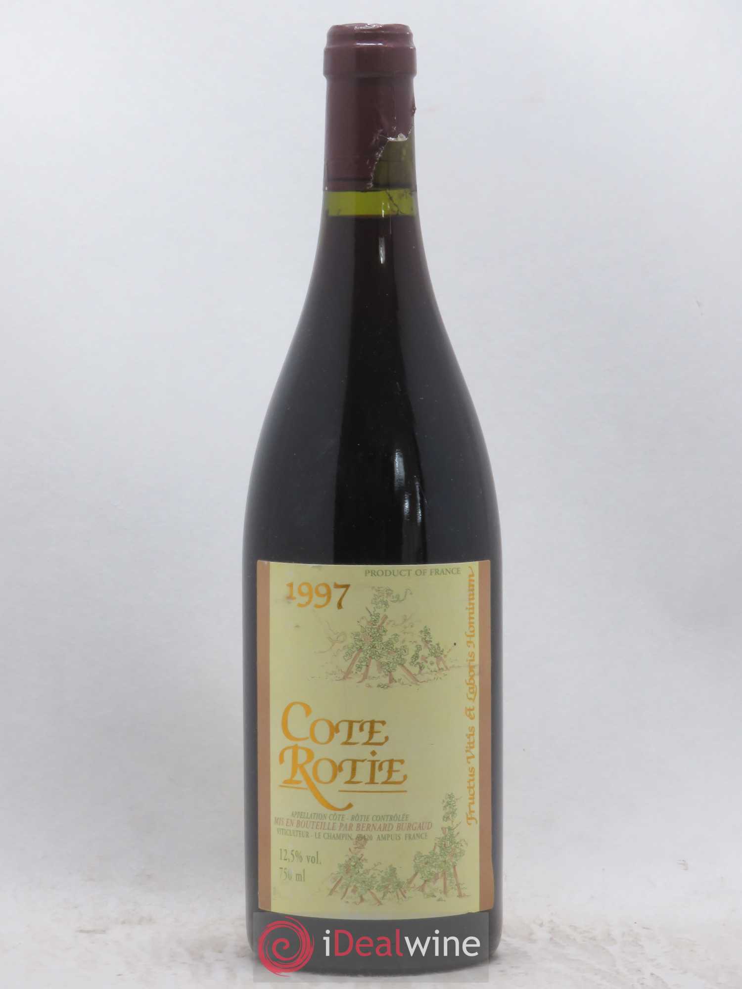 Côte-Rôtie Bernard Burgaud 1997 - Lot de 1 bouteille - 0