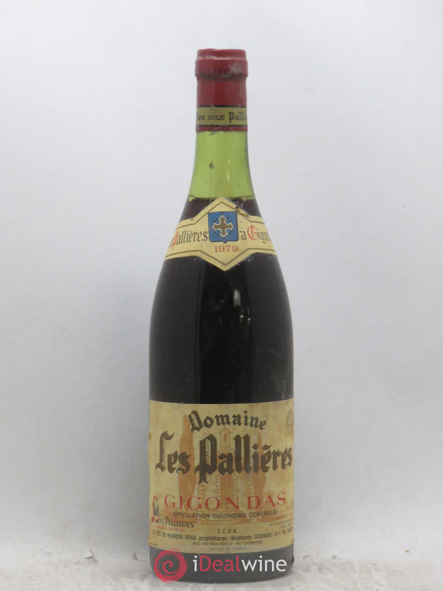 Gigondas Les Pallières (Domaine) Les Fils d'Hilarion Roux (sans prix de réserve) 1979 - Lot de 1 bouteille - 0