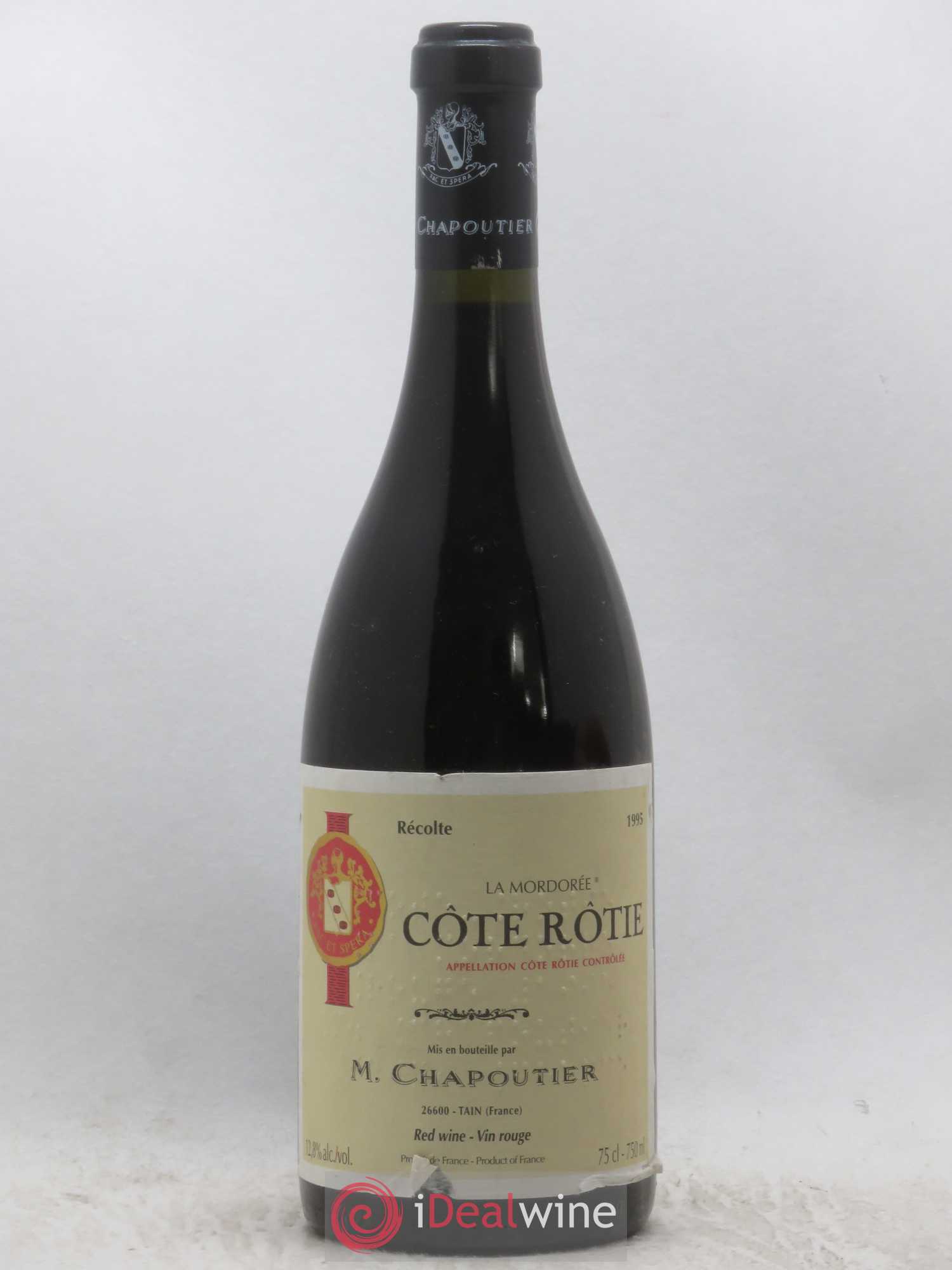 Côte-Rôtie La Mordorée Chapoutier 1995 - Lot de 1 bouteille - 0