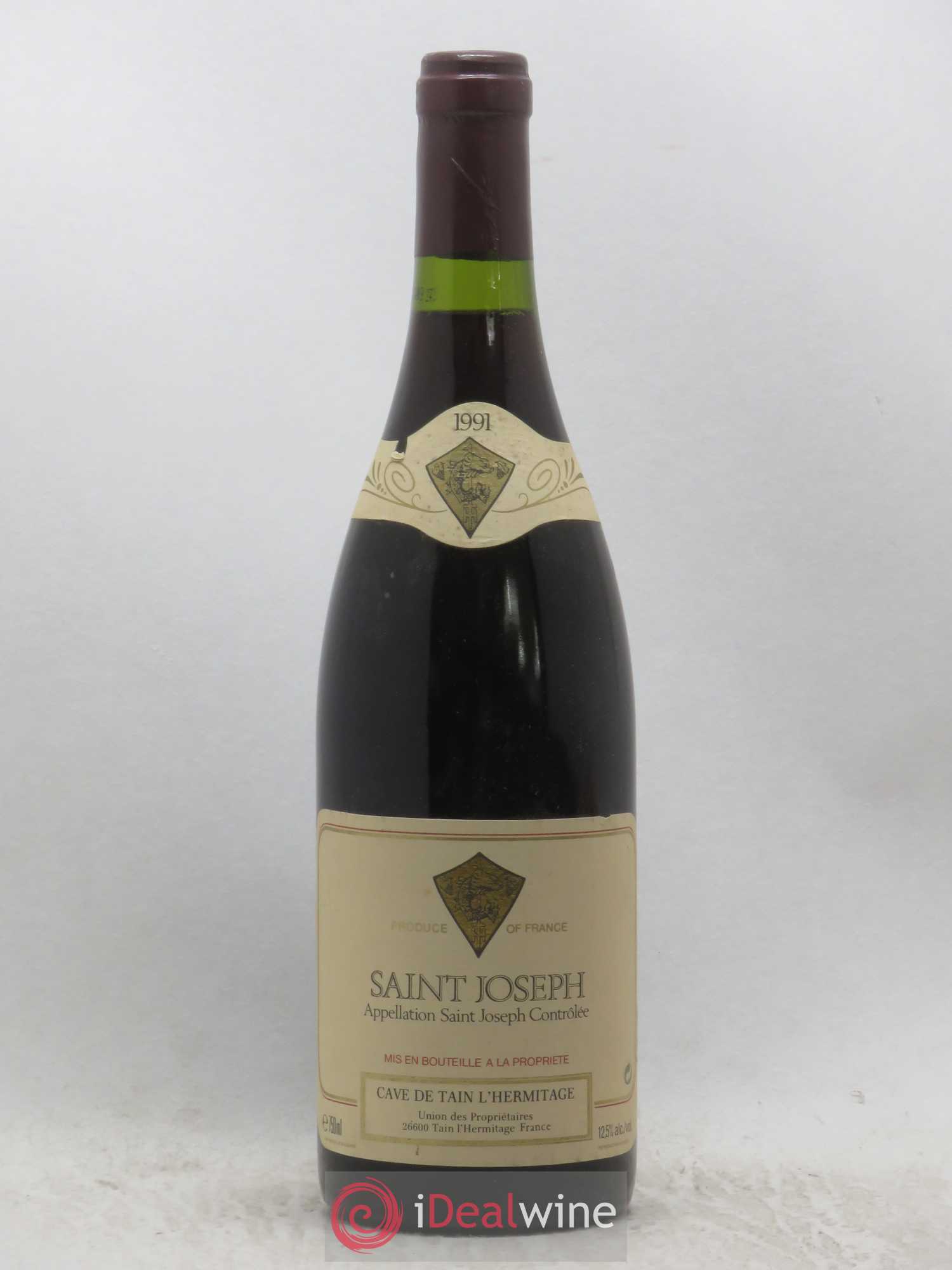 Saint-Joseph Cave De Tain L'Hermitage 1991 - Lot de 1 bouteille - 0