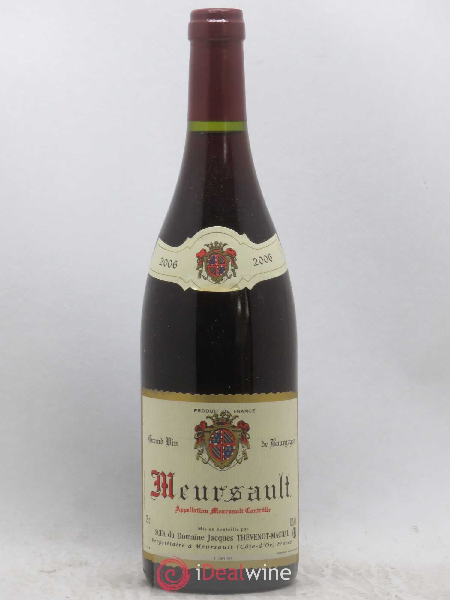 Meursault Domaine Jacques Thévenot Machal 2006 - Posten von 1 Flasche - 0
