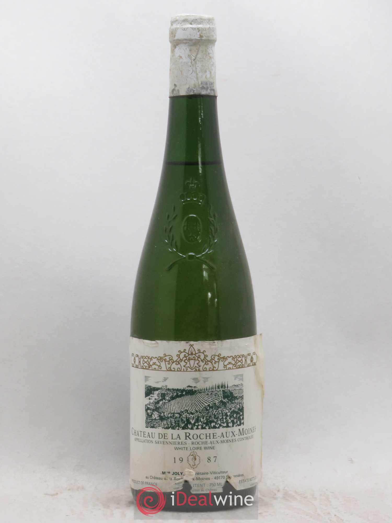Savennières Vignobles de la Coulée de Serrant - Nicolas Joly La Roche Aux Moines 1987 - Lot de 1 bouteille - 0