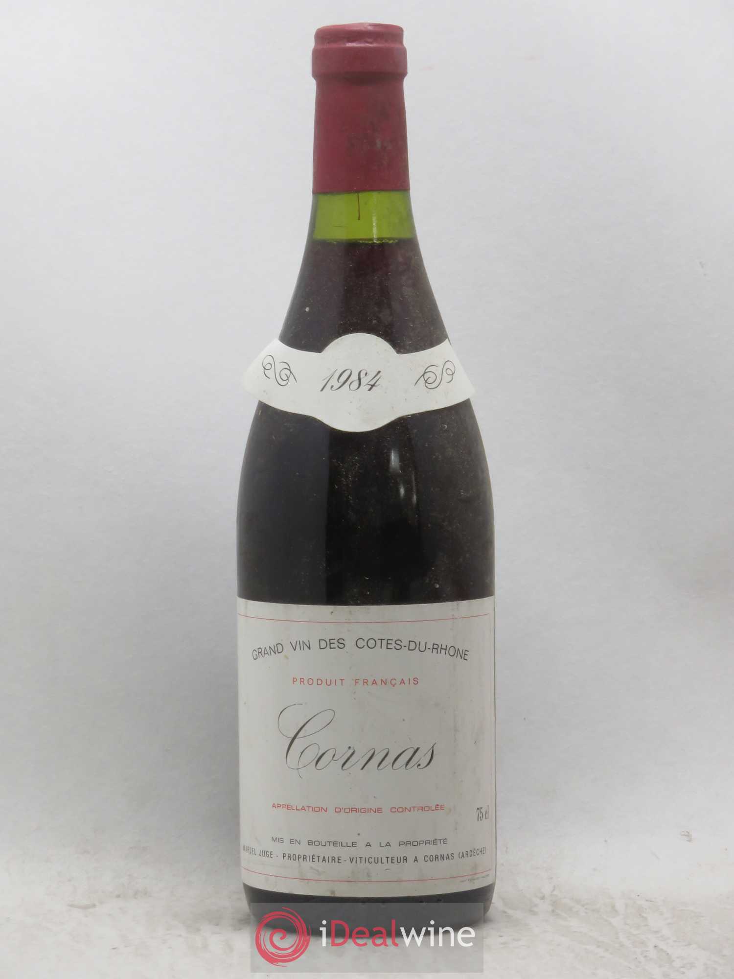 Cornas Marcel Juge 1984 - Lot de 1 bouteille - 0