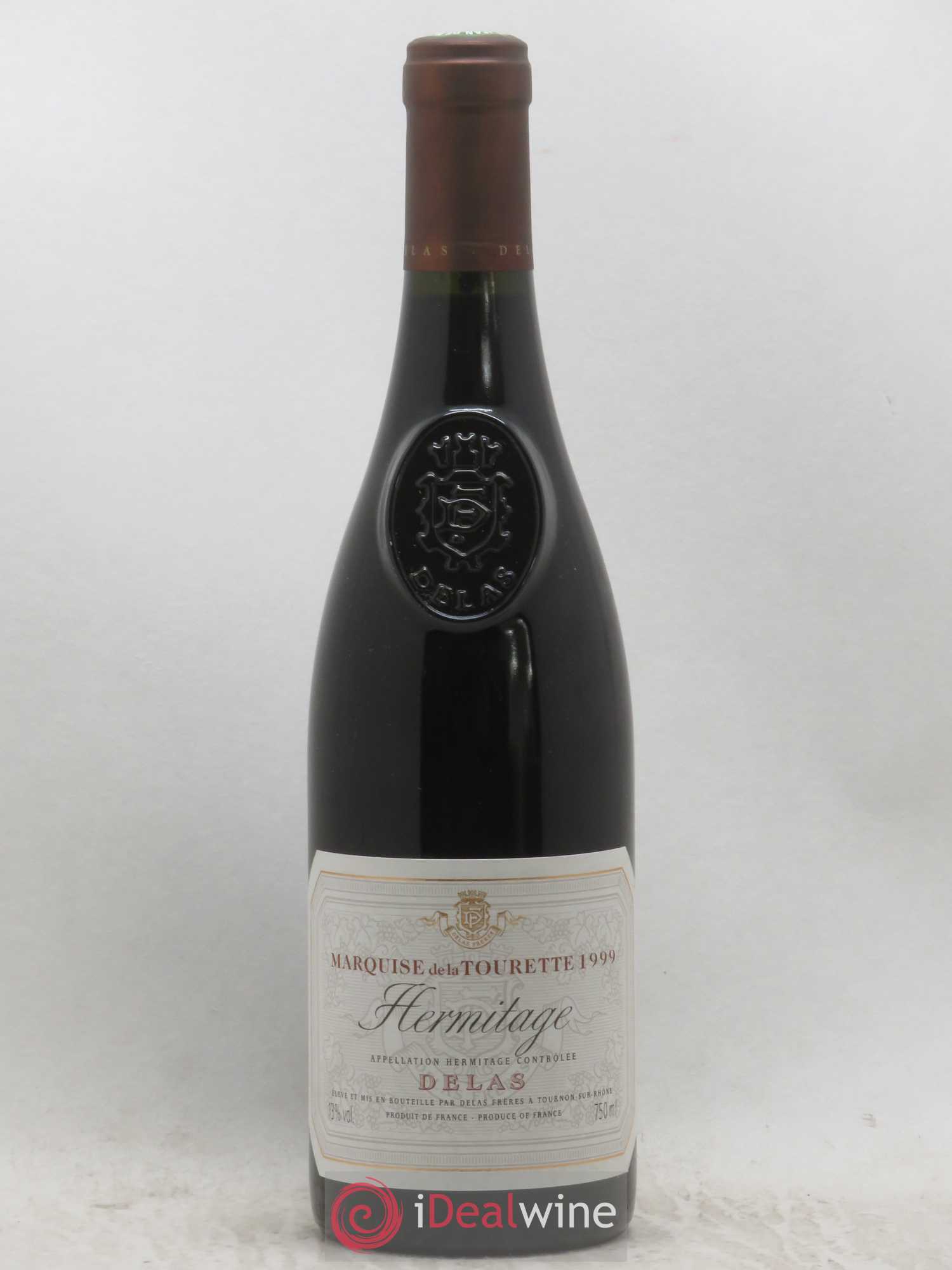 Hermitage Marquise de la Tourette Delas Frères 1999 - Lot de 1 bouteille - 0