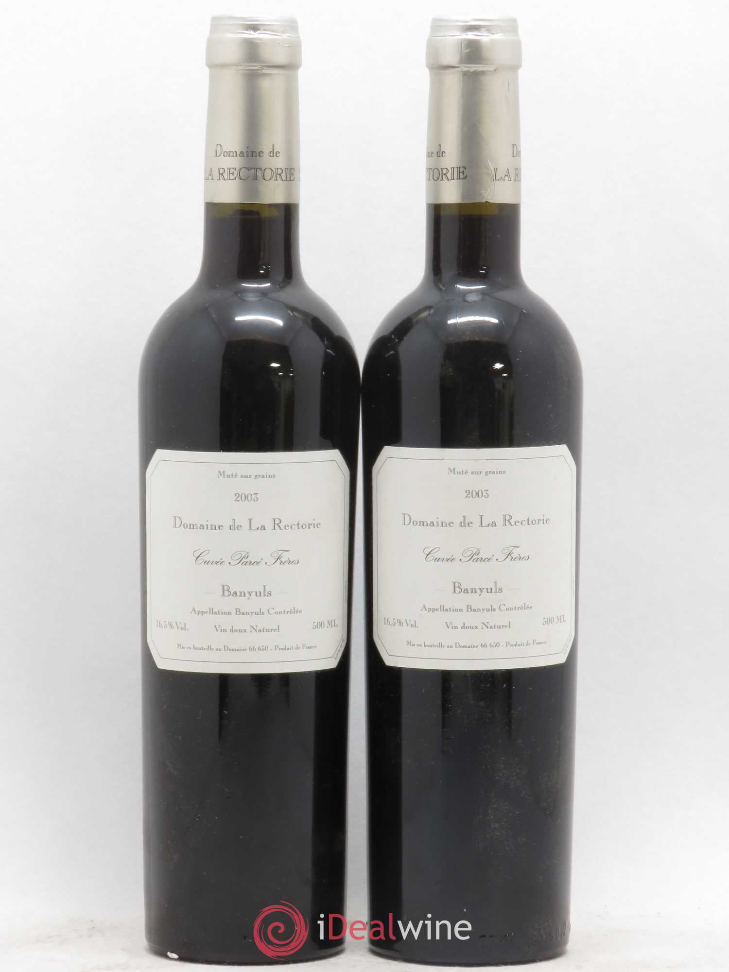Banyuls 2003 - Posten von 2 Flaschen - 0