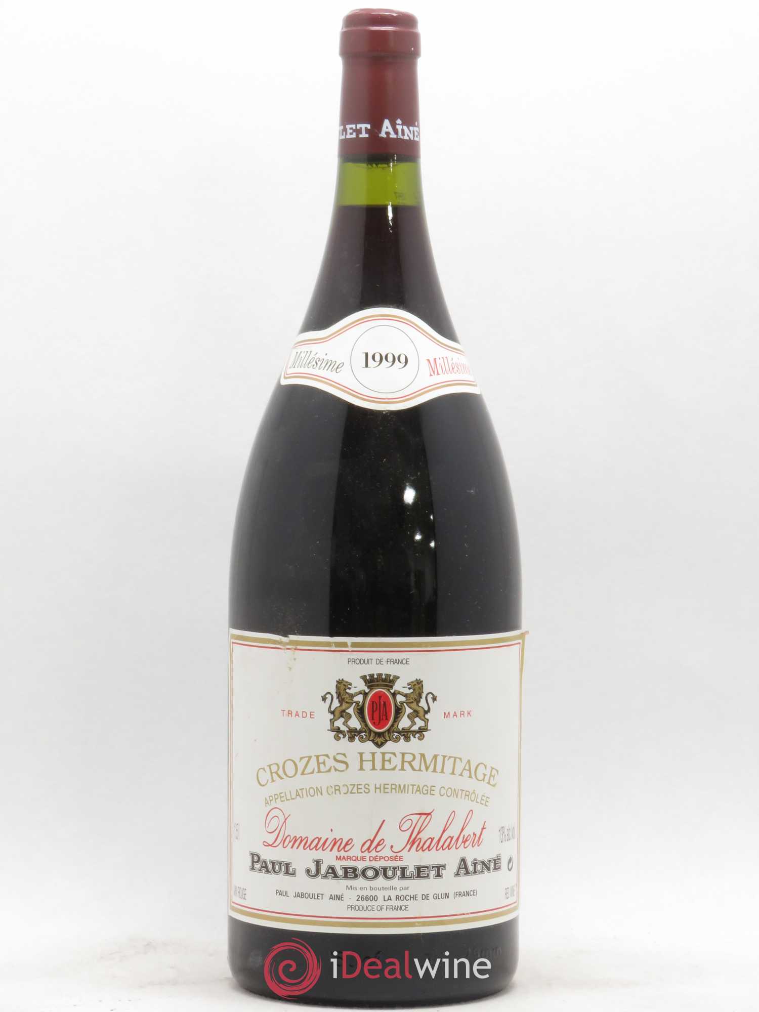 Crozes-Hermitage Domaine de Thalabert Paul Jaboulet Ainé 1999 - Lot de 1 magnum - 0