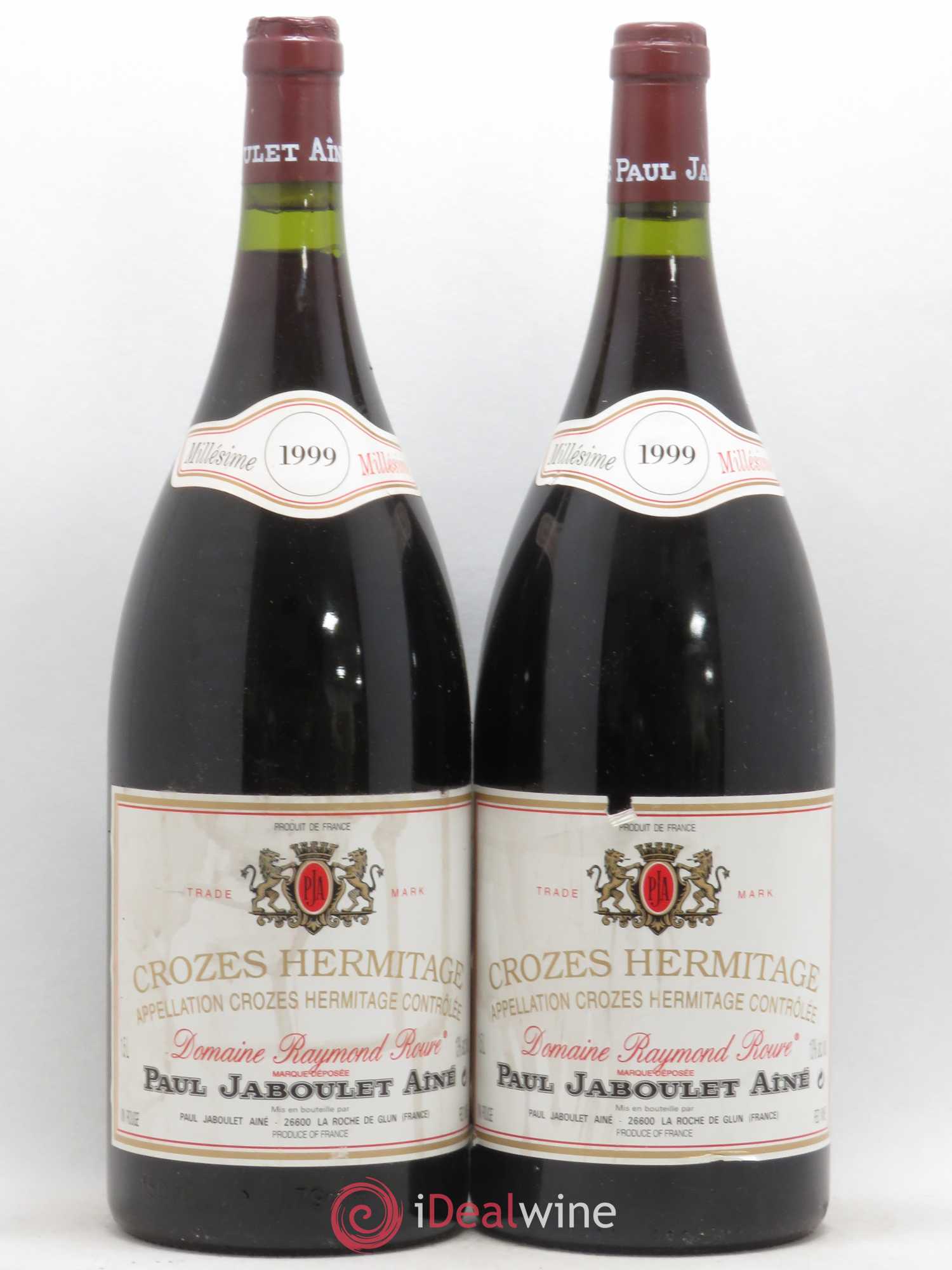Crozes-Hermitage Raymond Roure Jaboulet 1999 - Lot de 2 magnums - 0