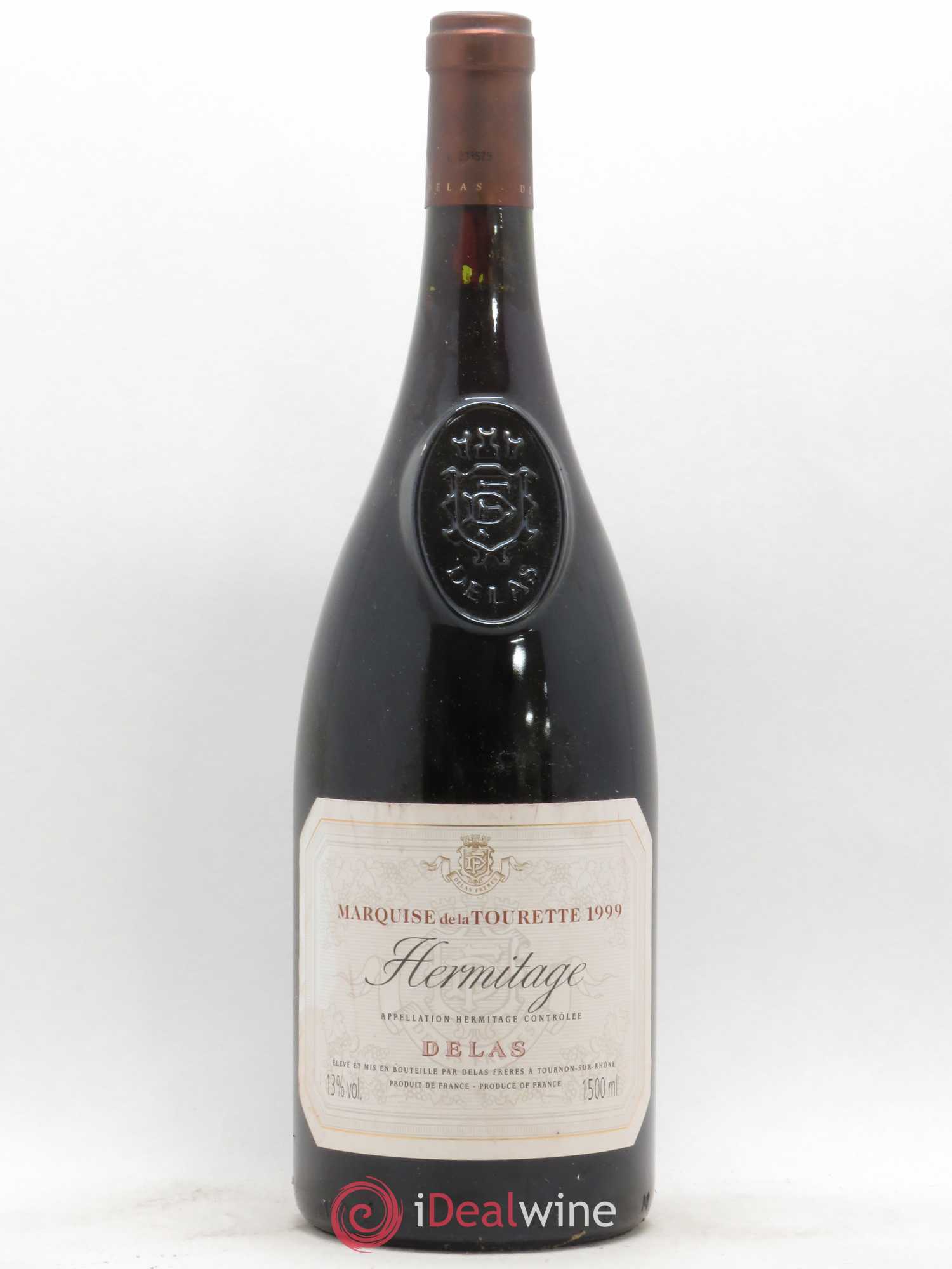 Hermitage Marquise de la Tourette Delas Frères 1999 - Lot de 1 magnum - 0