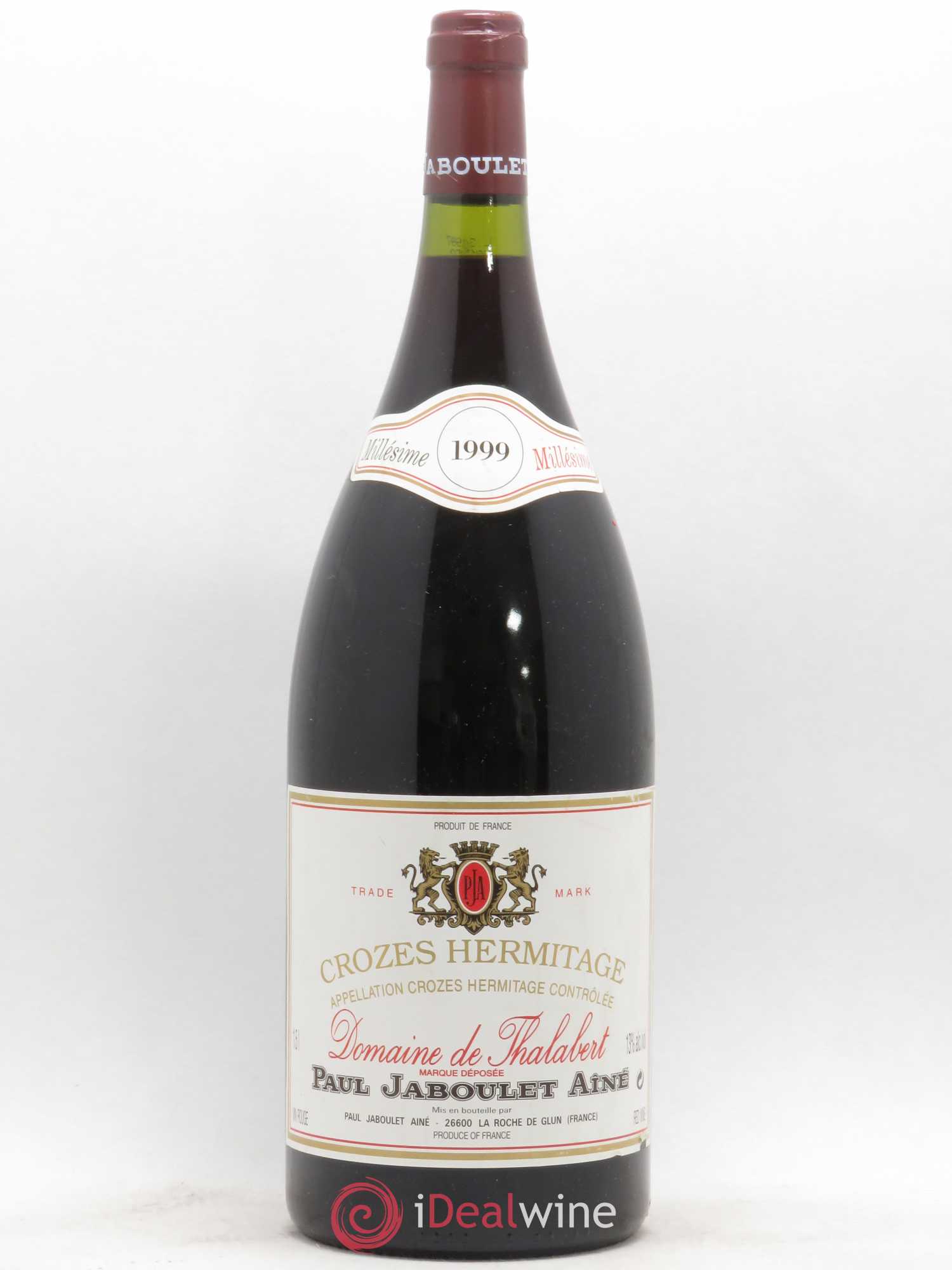 Crozes-Hermitage Domaine de Thalabert Paul Jaboulet Ainé 1999 - Lot de 1 magnum - 0