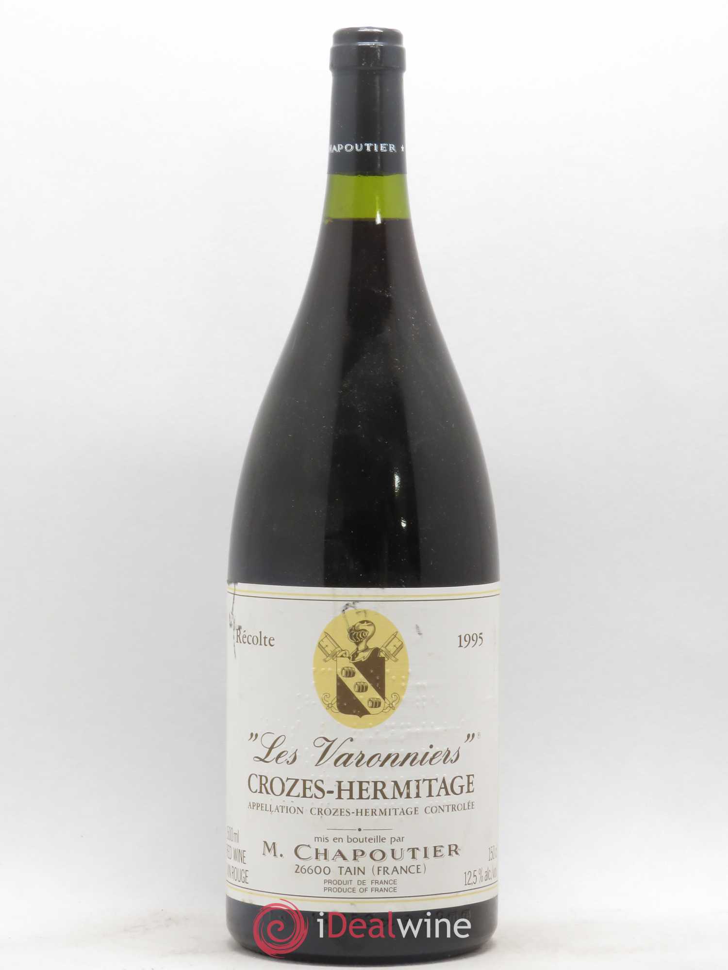 Crozes-Hermitage Les Varonniers Chapoutier 1995 - Lot de 1 magnum - 0