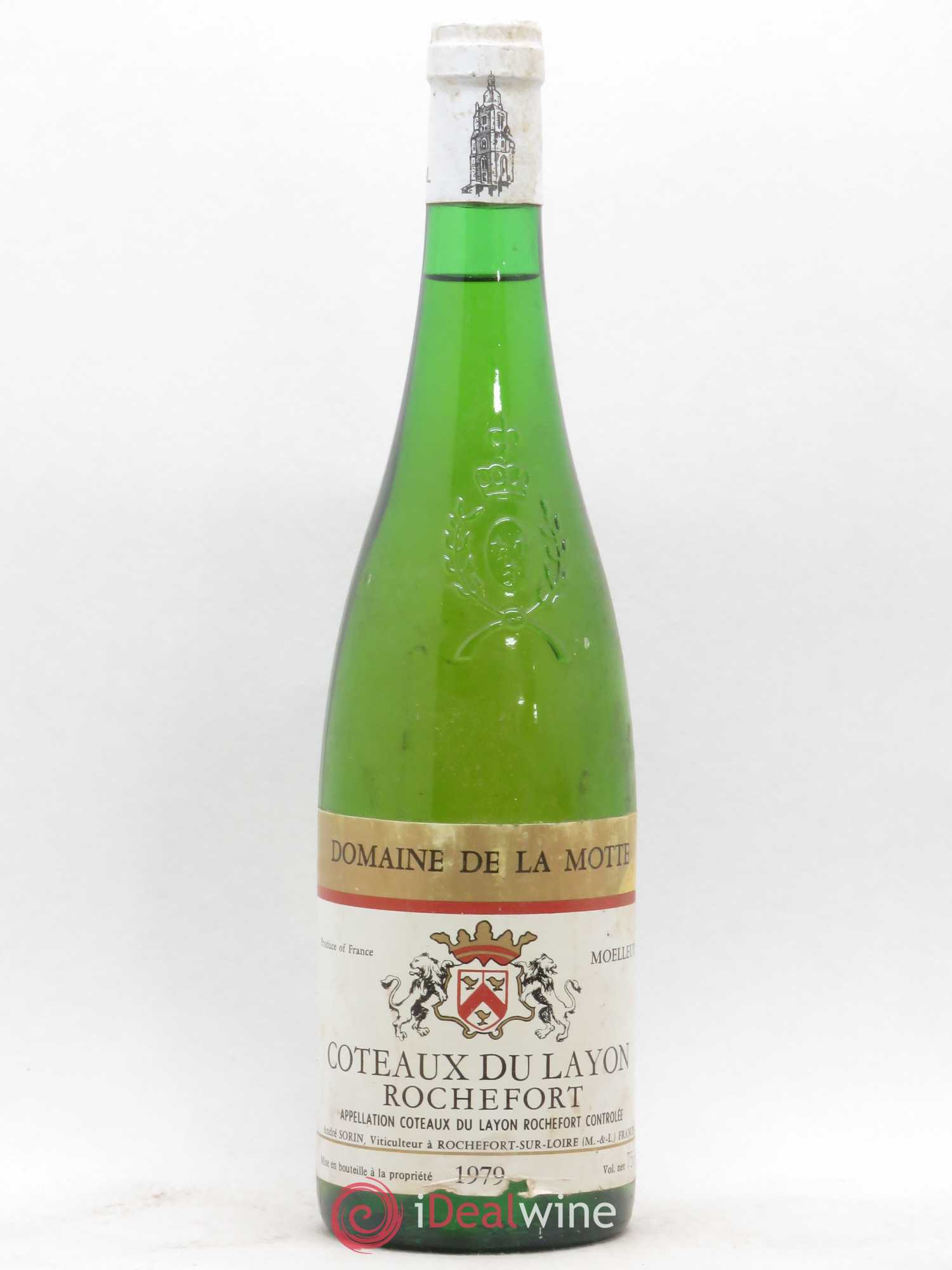 Coteaux du Layon Rochefort Andre Sorin 1979 - Posten von 1 Flasche - 0