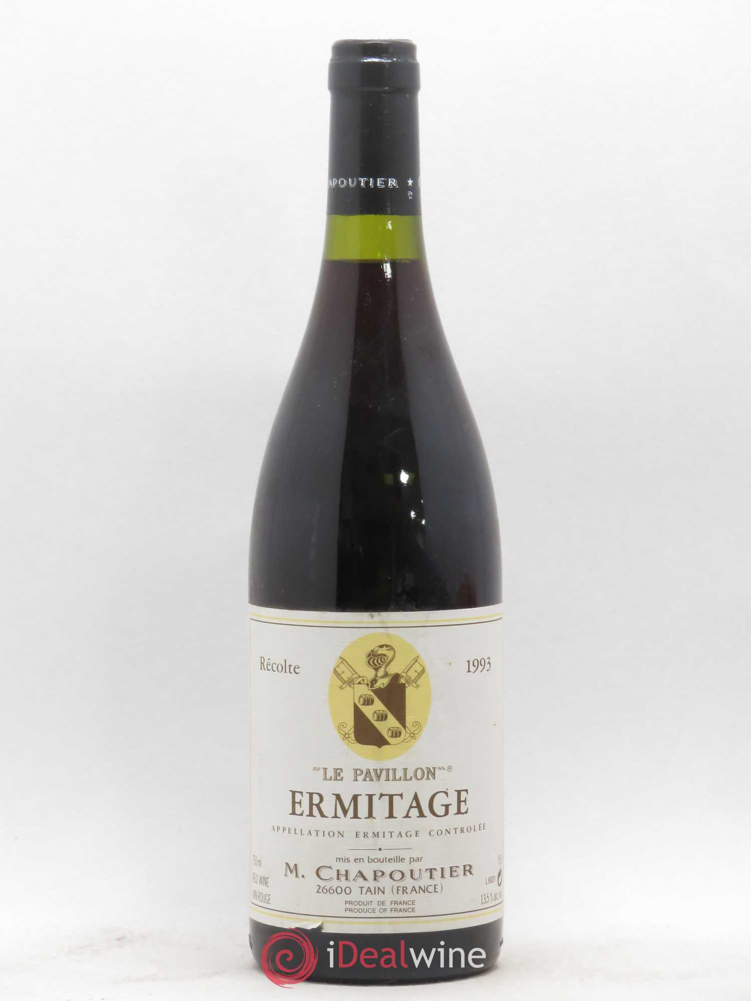 Hermitage Ermitage Le Pavillon Chapoutier 1993 - Lot de 1 bouteille - 0