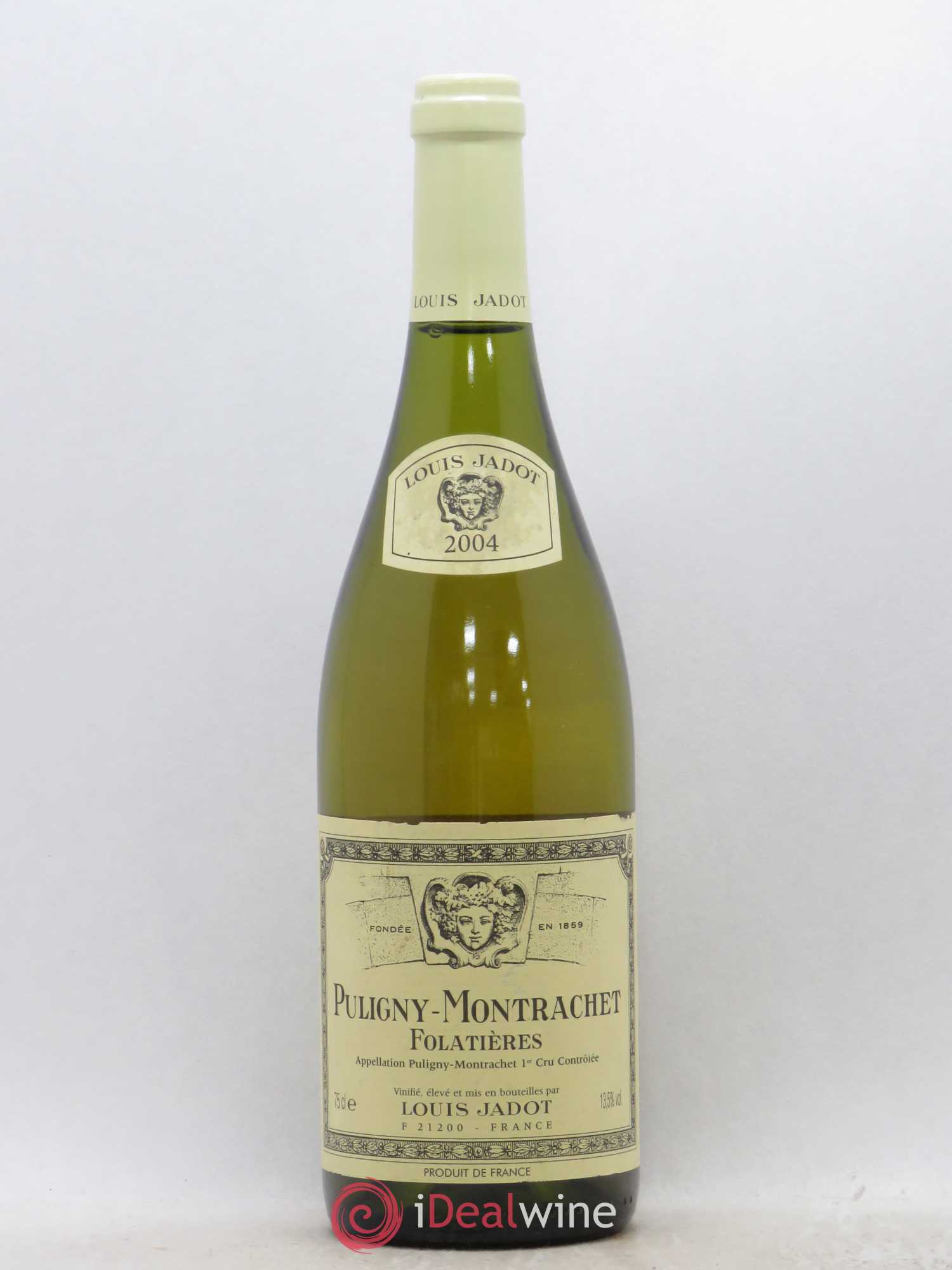 Puligny-Montrachet 1er Cru Les Folatières Maison Louis Jadot 2004 - Posten von 1 Flasche - 0