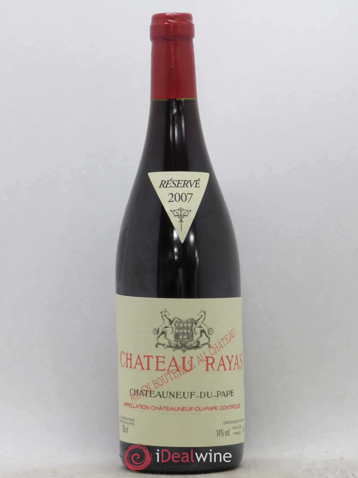 Châteauneuf-du-Pape Château Rayas Emmanuel Reynaud 2007 - Lot de 1 bouteille - 0