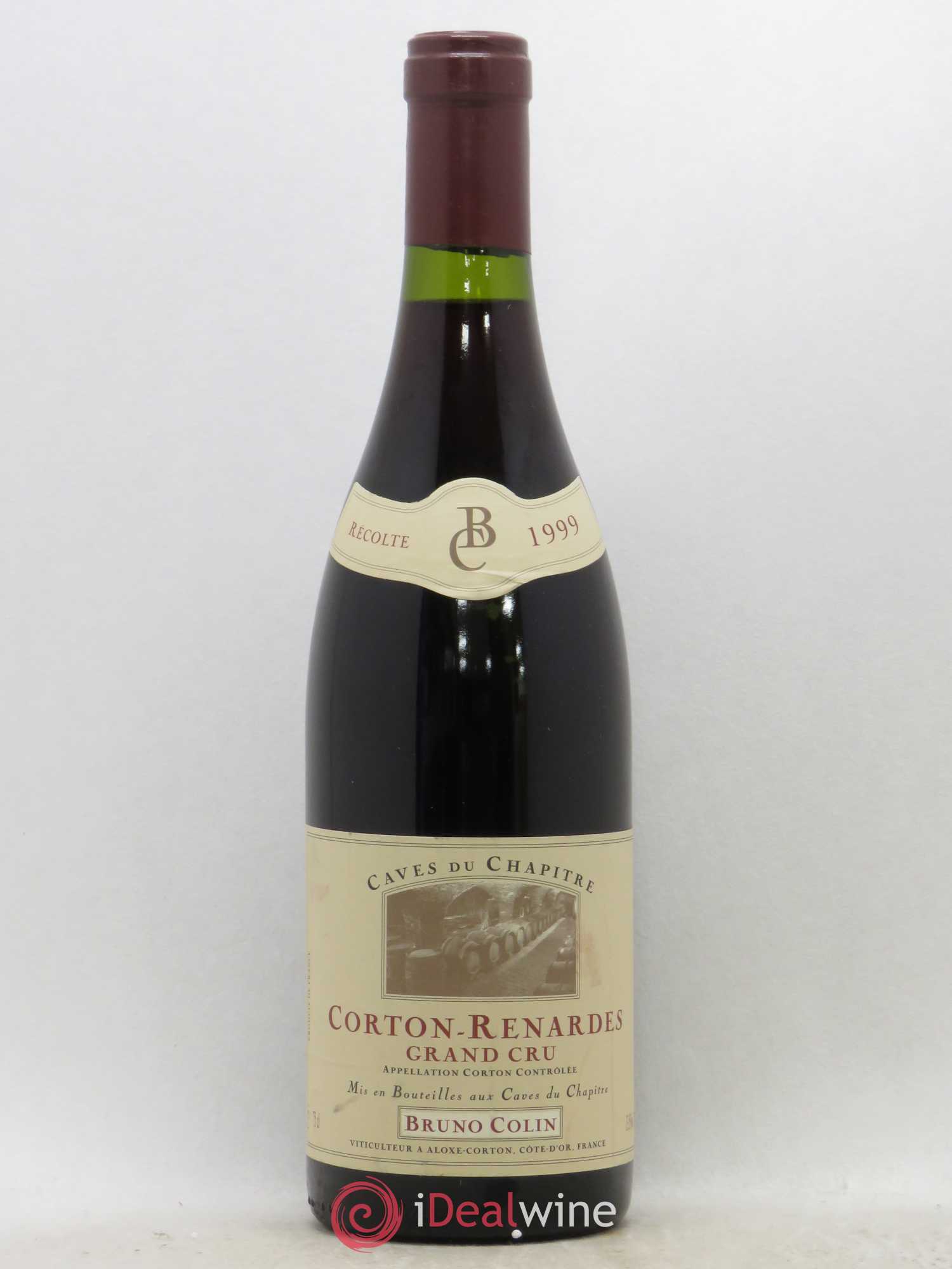 Corton Grand Cru Renardes Bruno Colin 1999 - Posten von 1 Flasche - 0