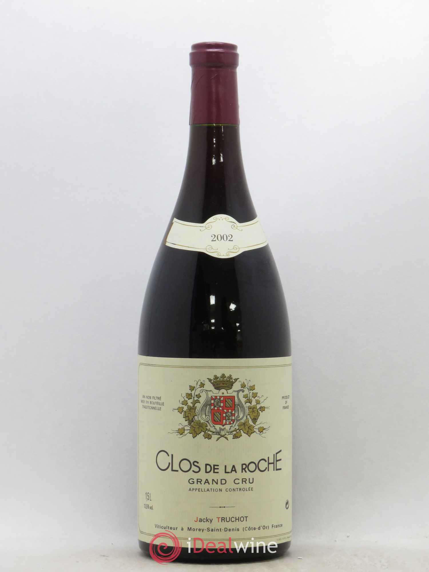 Clos de la Roche Grand Cru Jacky Truchot 2002 - Lot de 1 magnum - 0