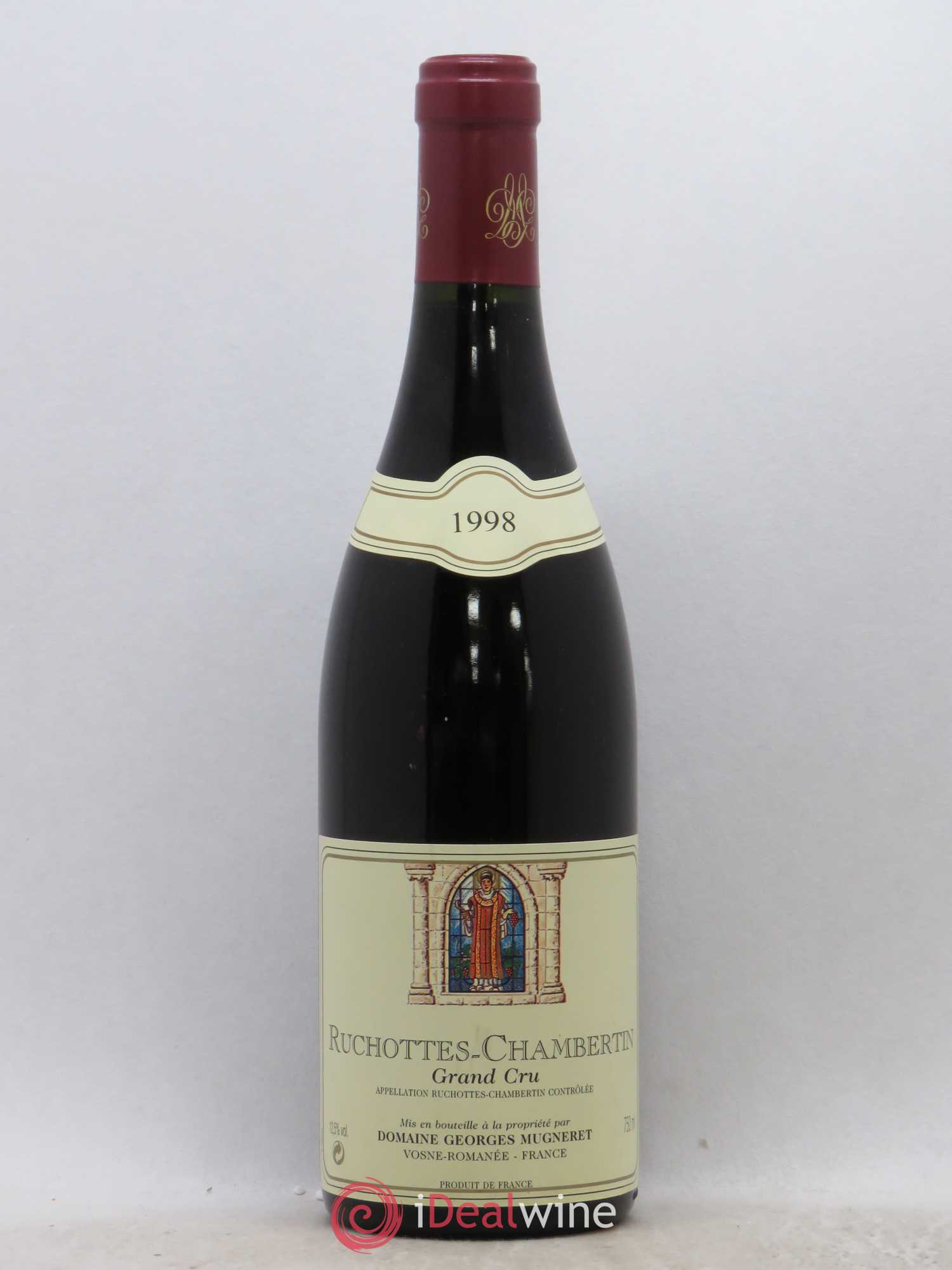 Ruchottes-Chambertin Grand Cru Georges Mugneret (Domaine) 1998 - Lot de 1 bouteille - 0