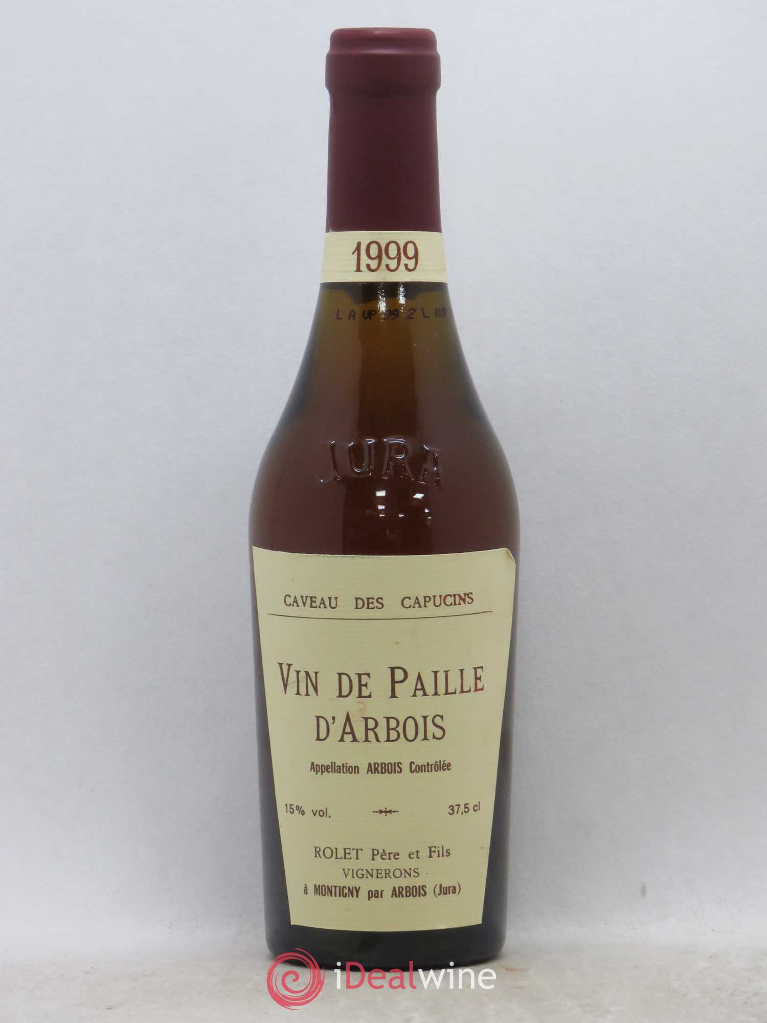 Arbois Vin de Paille Caveau des Capucins Rolet 1999 - Lotto di 1 mezza bottiglia - 0