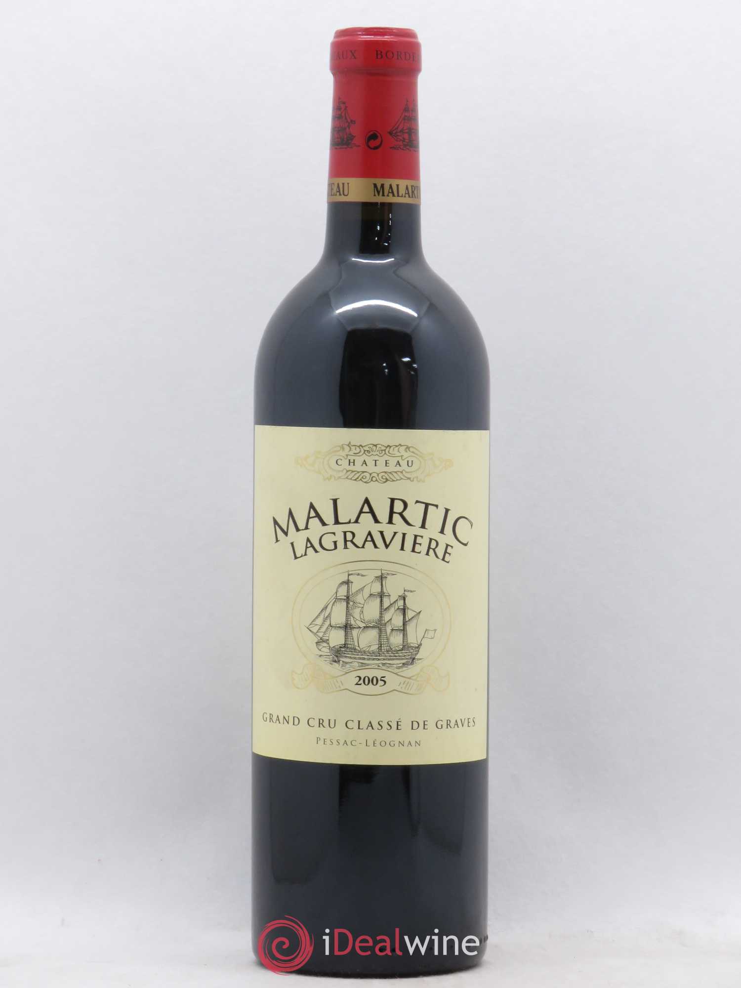 Château Malartic-Lagravière Cru Classé de Graves 2005 - Lot de 1 bouteille - 0